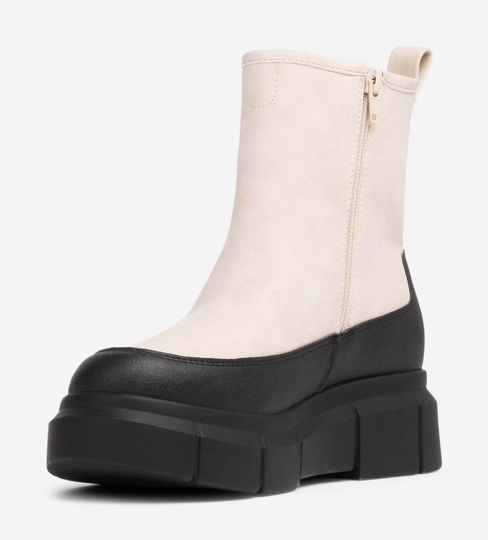 VOX, Varmfodrade boots Beigea