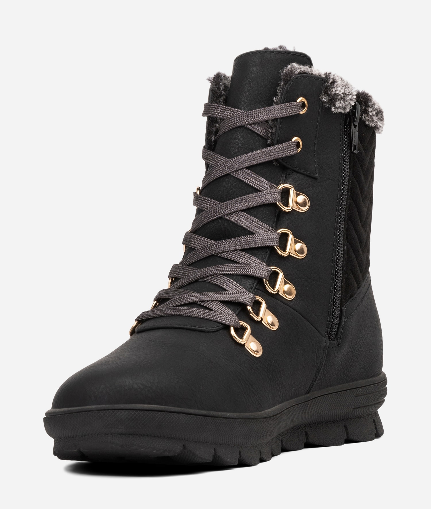 ALLEY COMFORT, Kängor waterproof Svarta