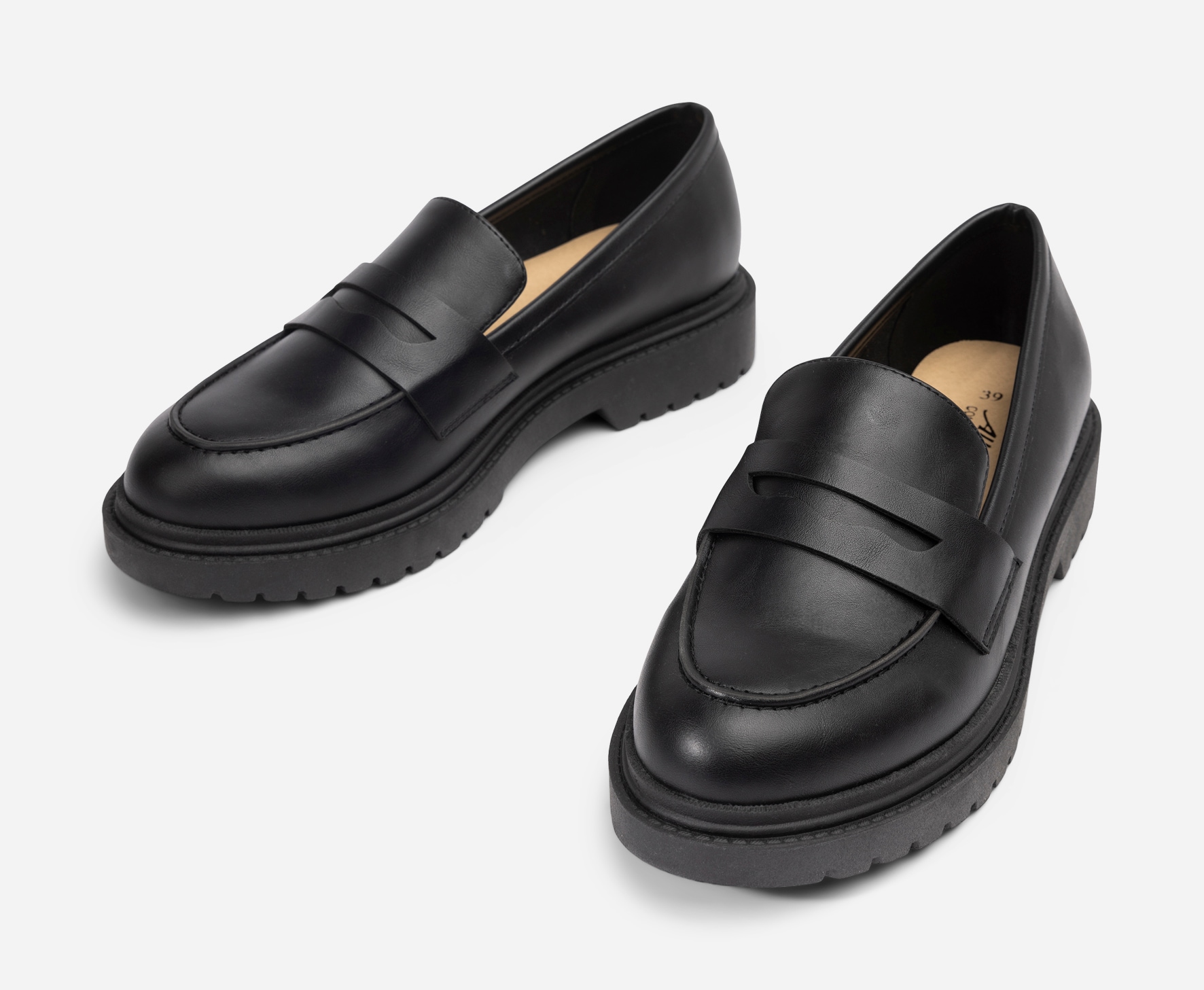 ALLEY COMFORT, Loafers Svarta