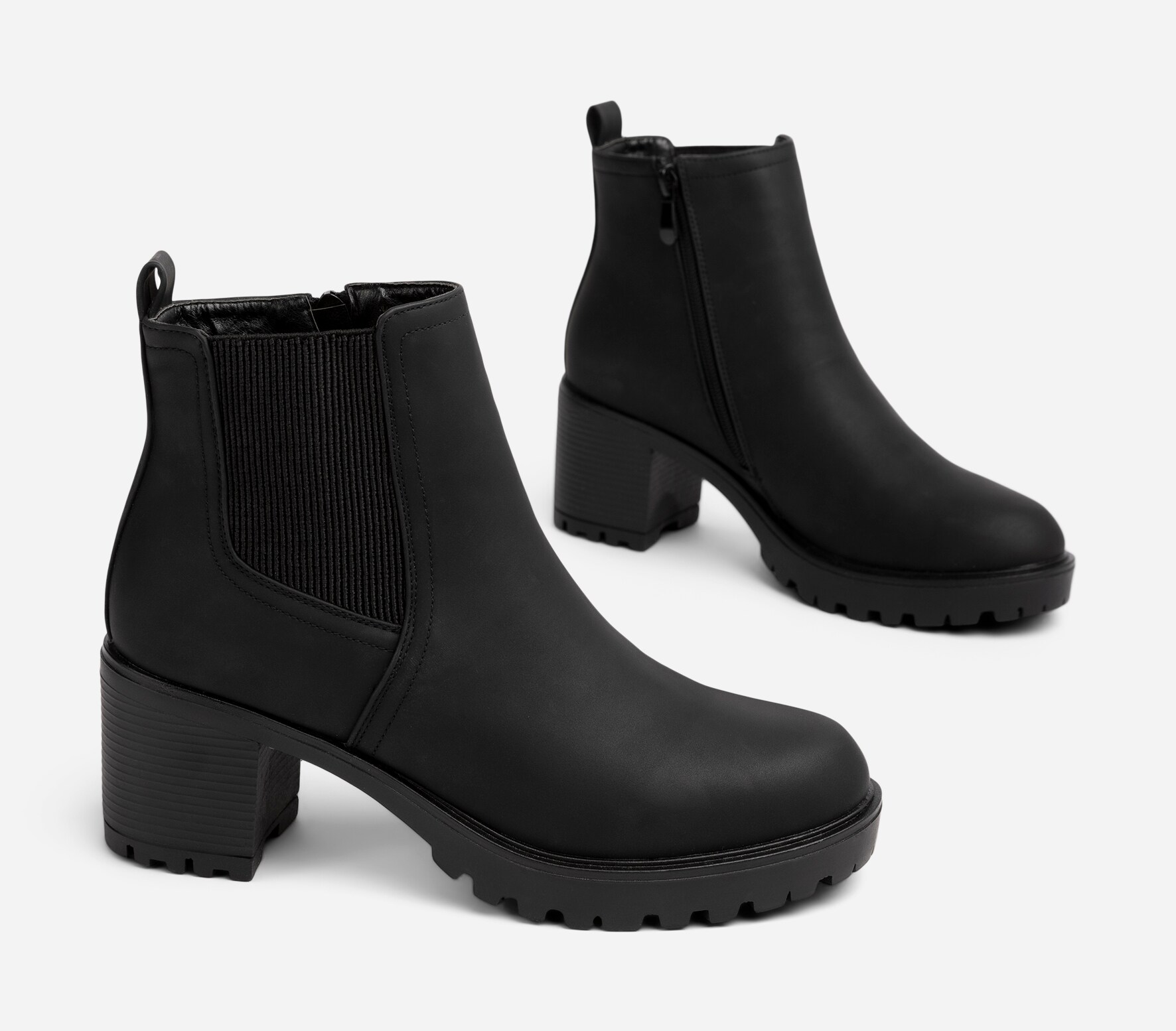 CLAUDIA GHIZZANI, Boots Svarta