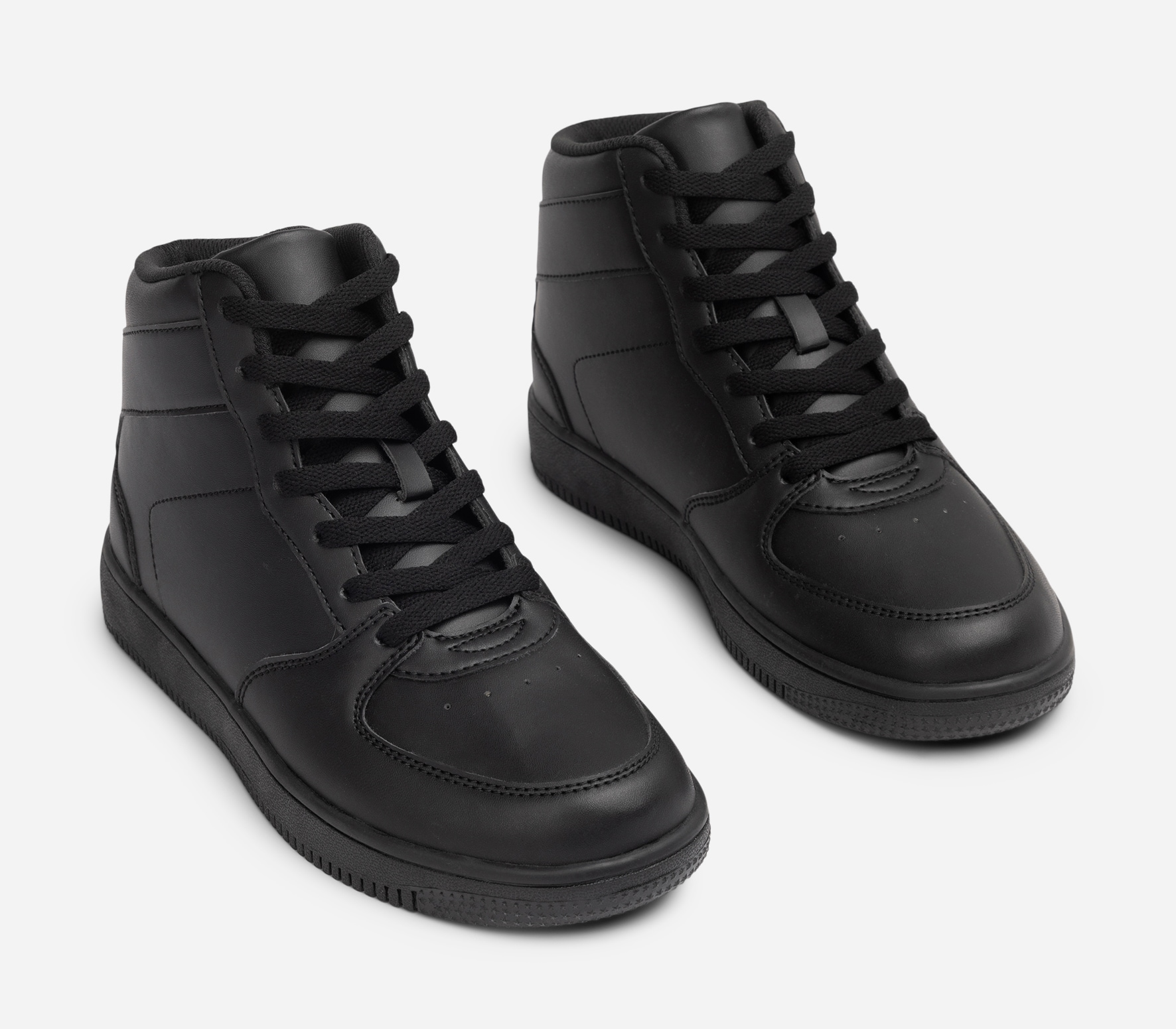 LEJON, Höga sneakers Svarta
