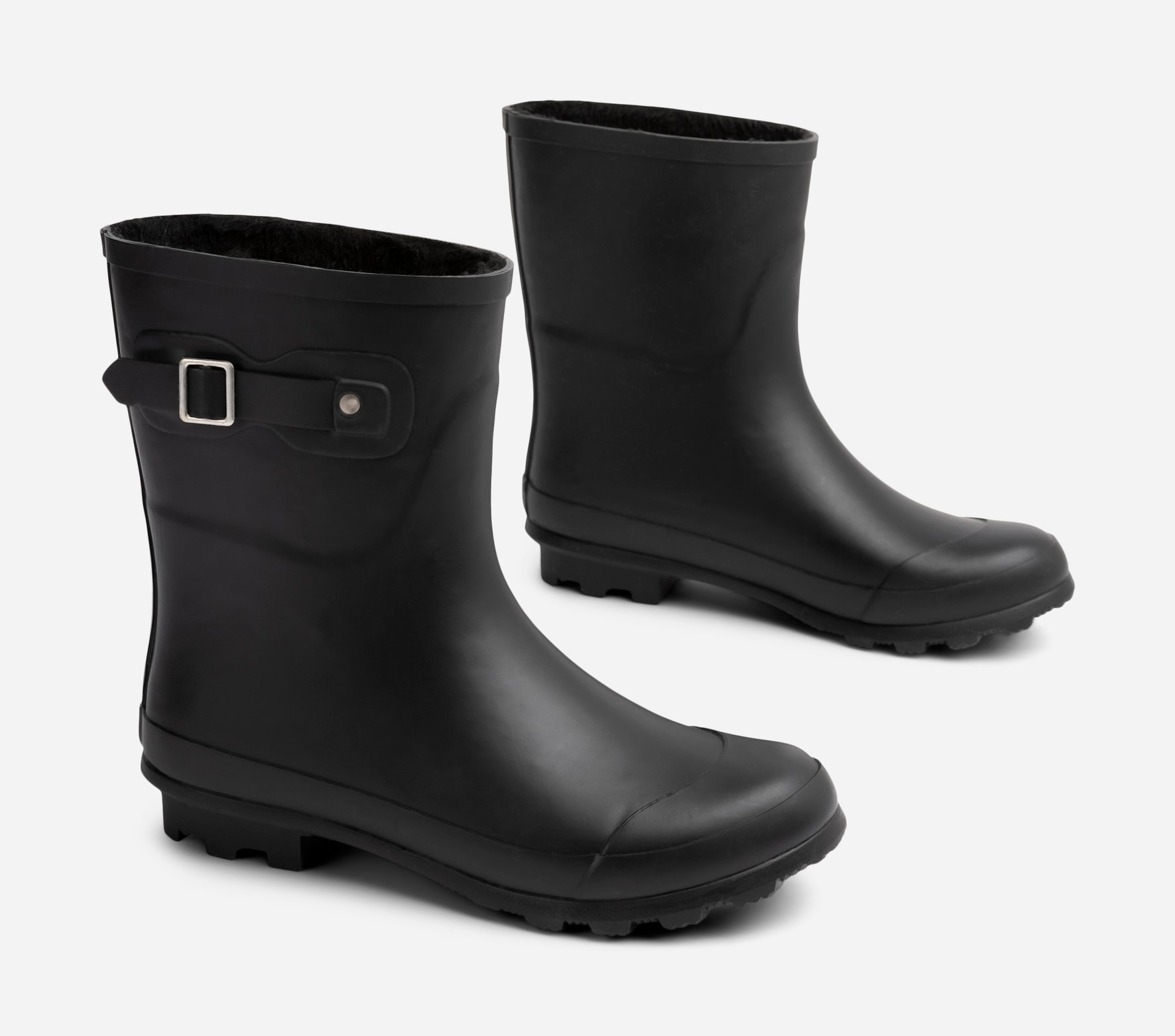 LEJON, Varmfodrade gummistövlar Svarta