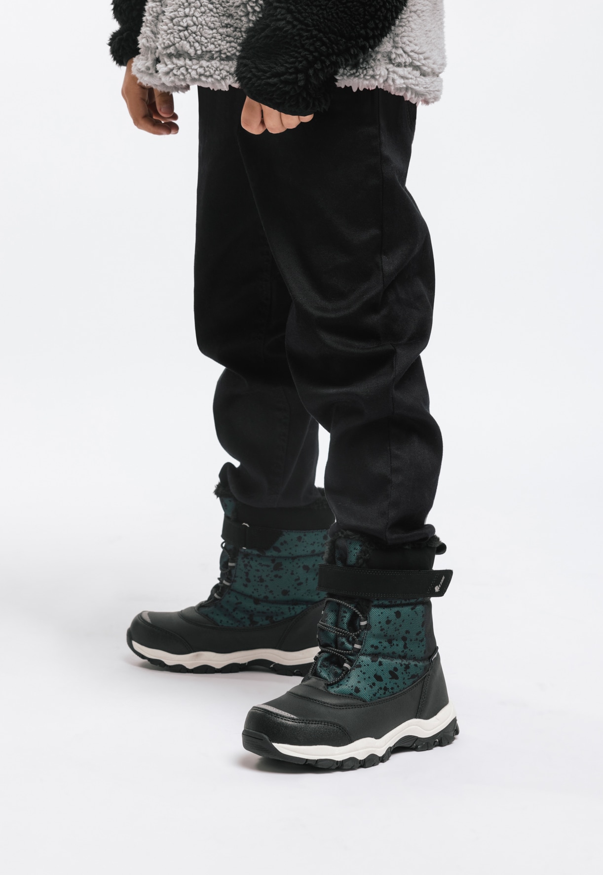 LEJON, Varmfodrade kängor waterproof Blåa