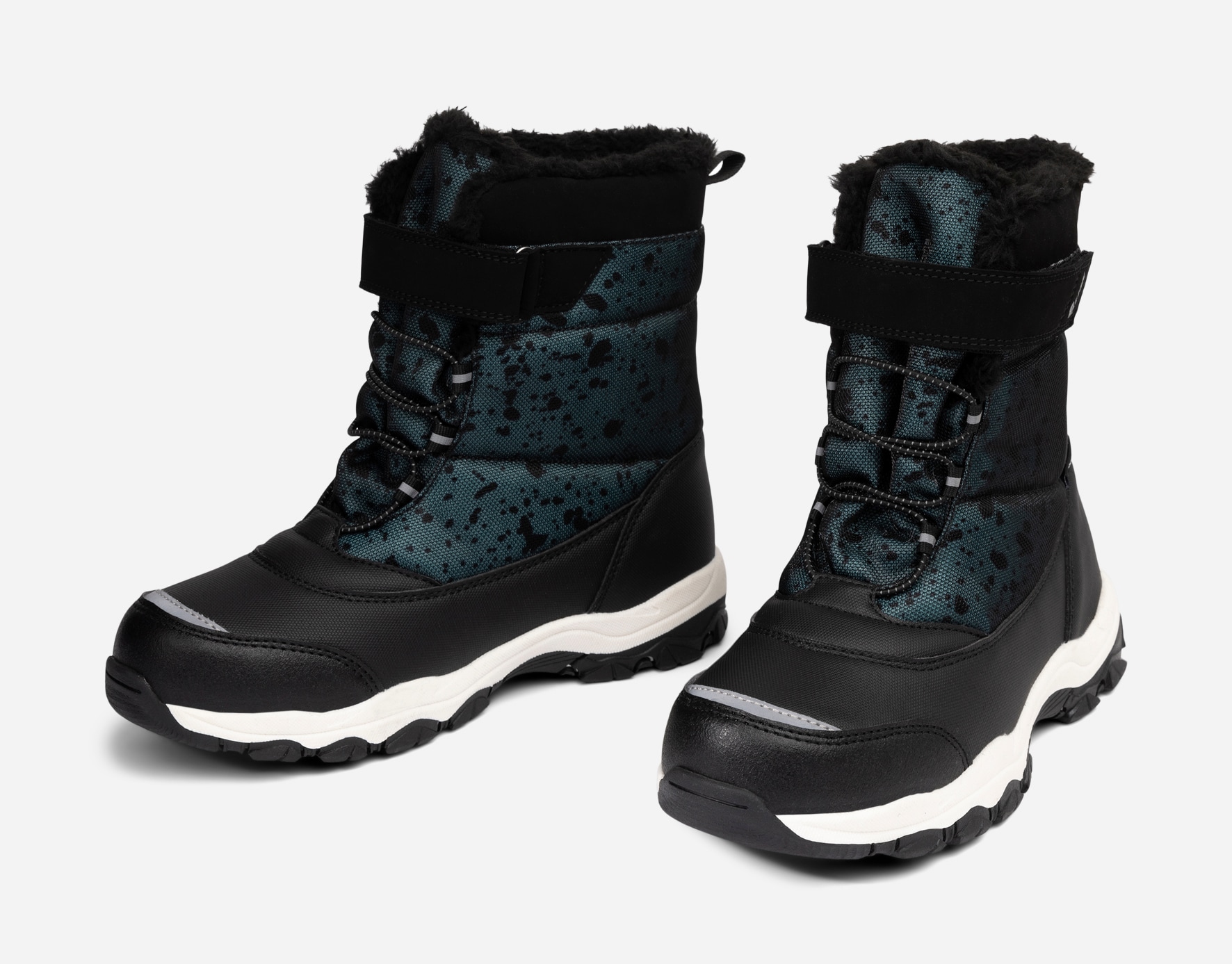 LEJON, Varmfodrade kängor waterproof Blåa