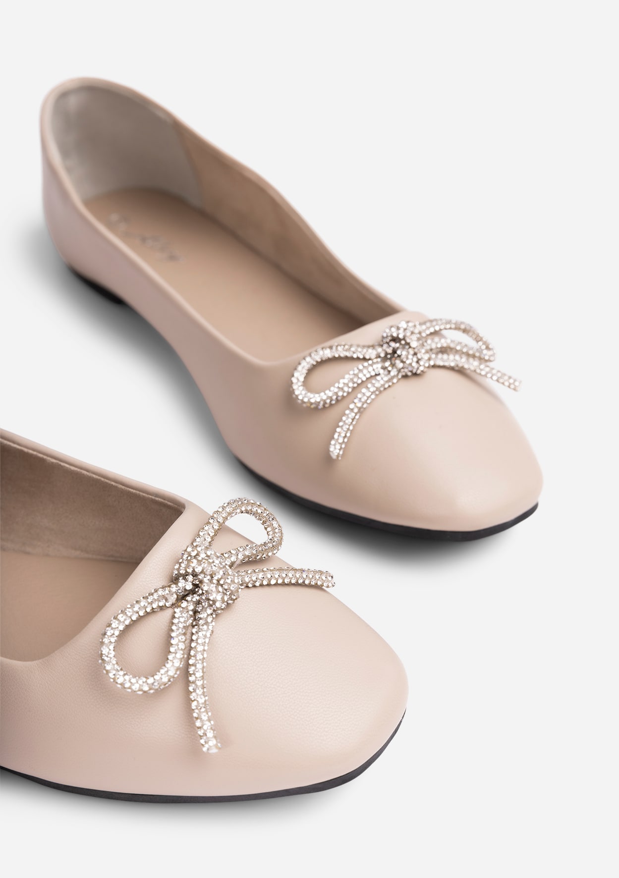 ALLEY, Ballerinaskor Beigea