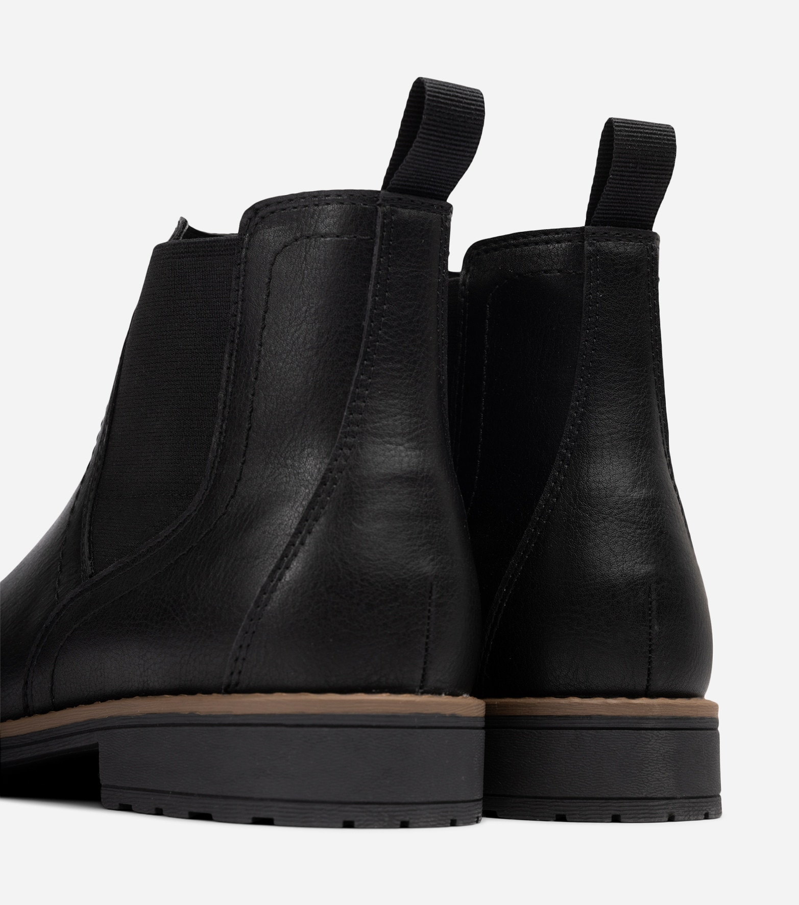 STEPSIDE, Varmfodrade chelseaboots Svarta