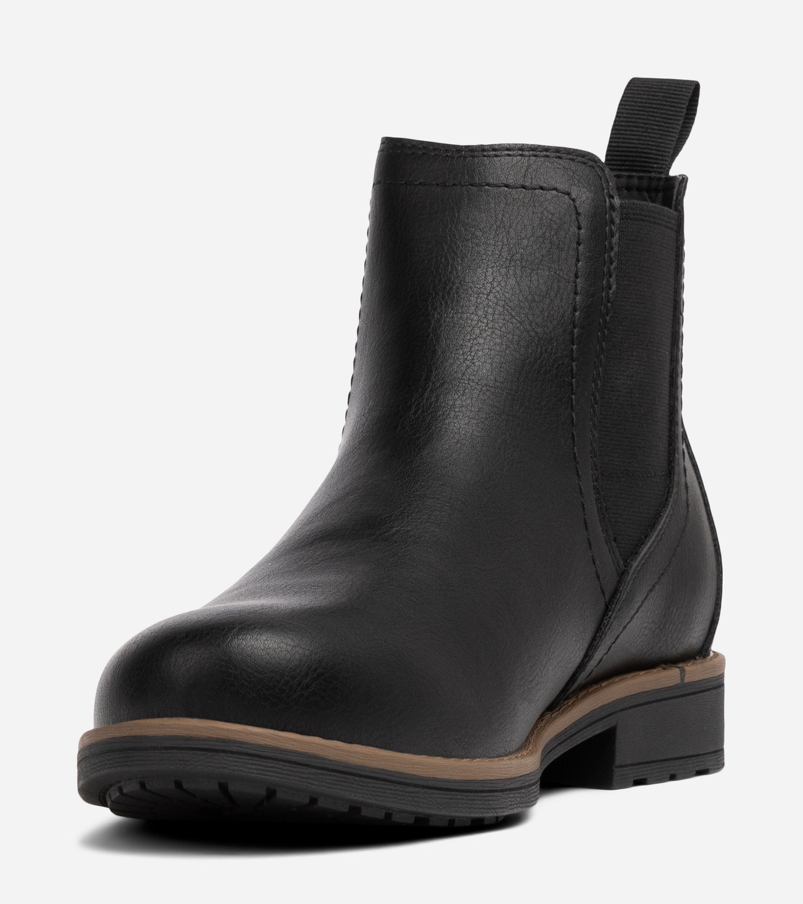 STEPSIDE, Varmfodrade chelseaboots Svarta