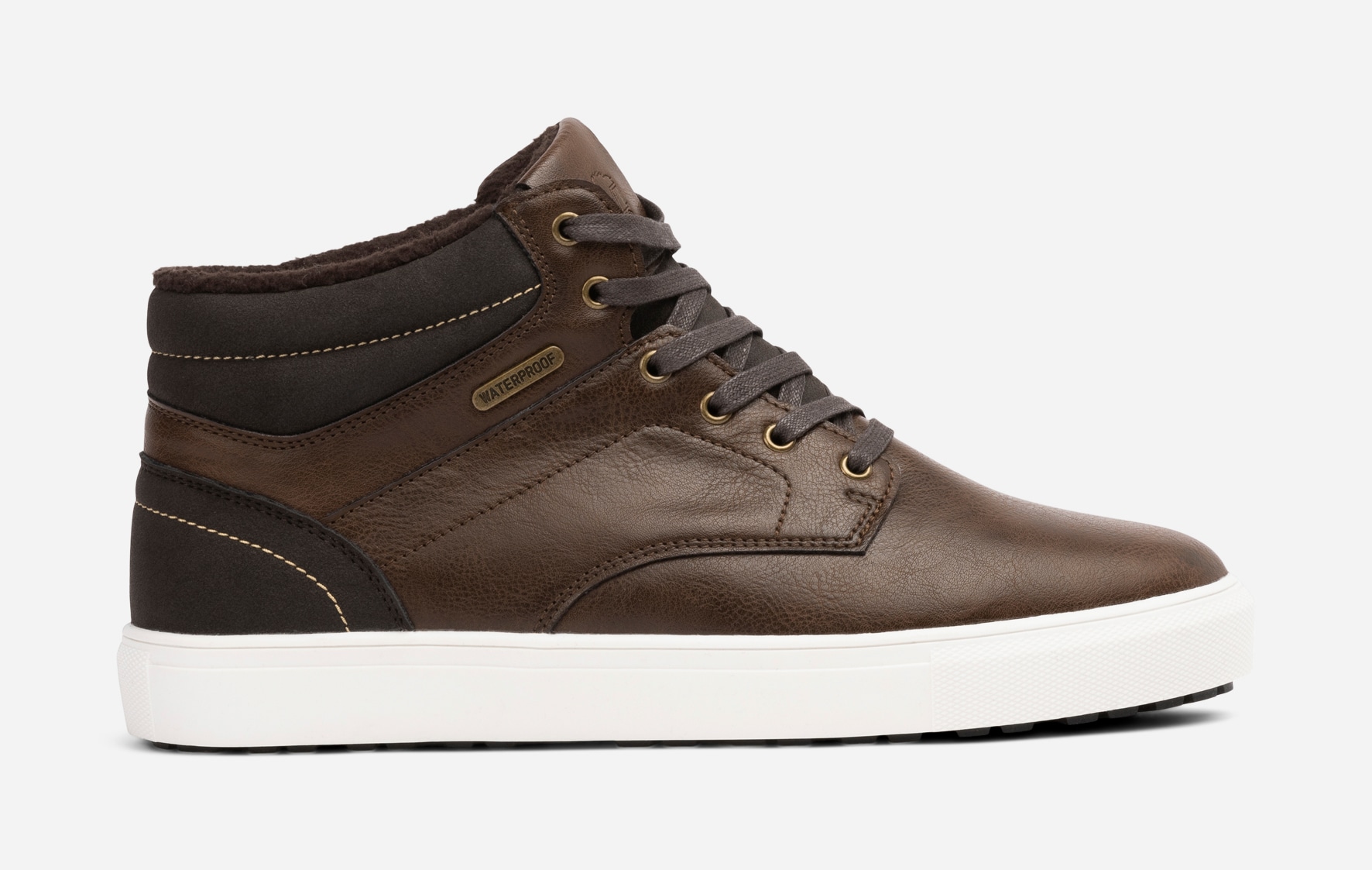 LEJON, Varmfodrade kängor waterproof Bruna