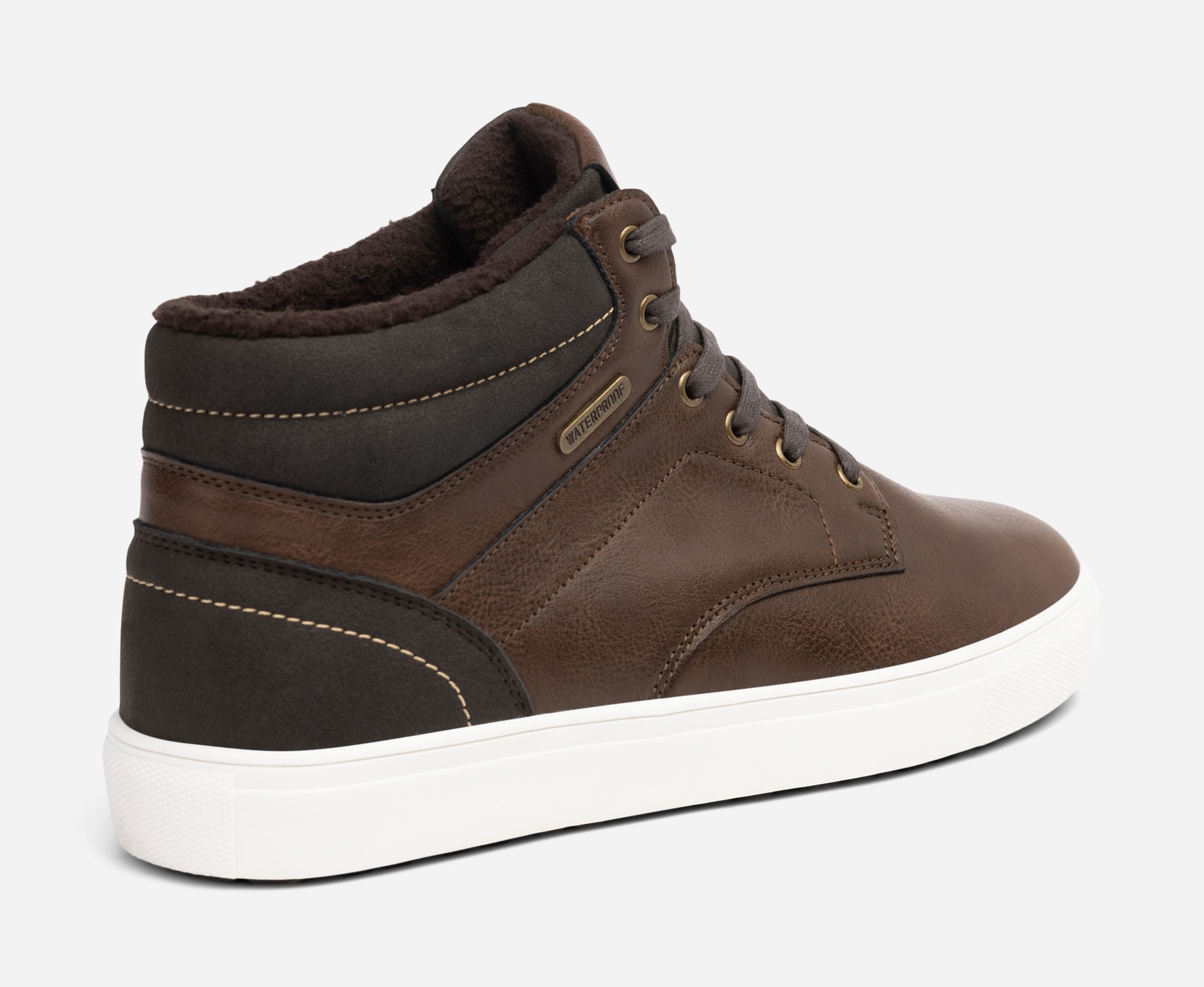 LEJON, Varmfodrade kängor waterproof Bruna