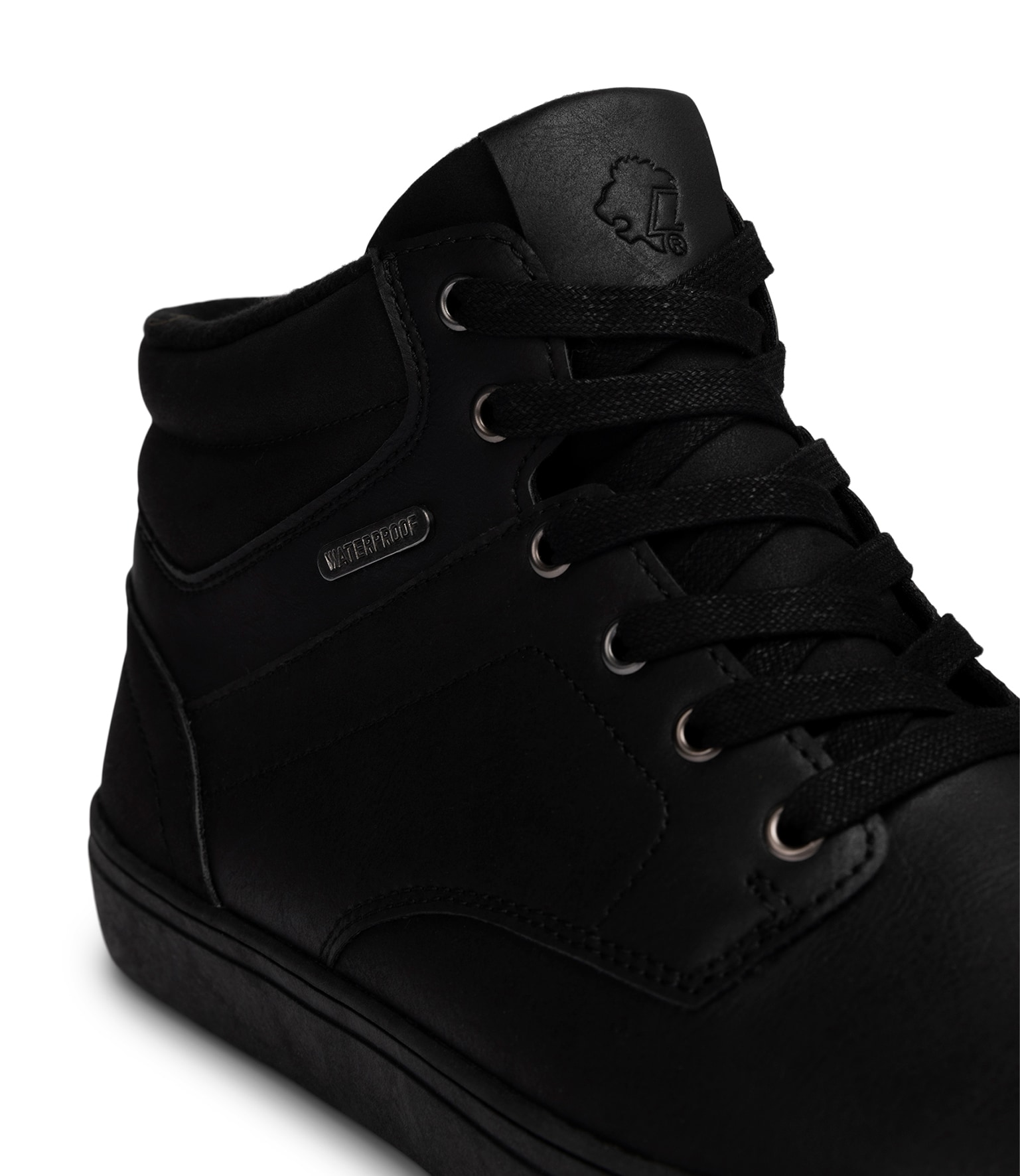 LEJON, Varmfodrade kängor waterproof Svarta