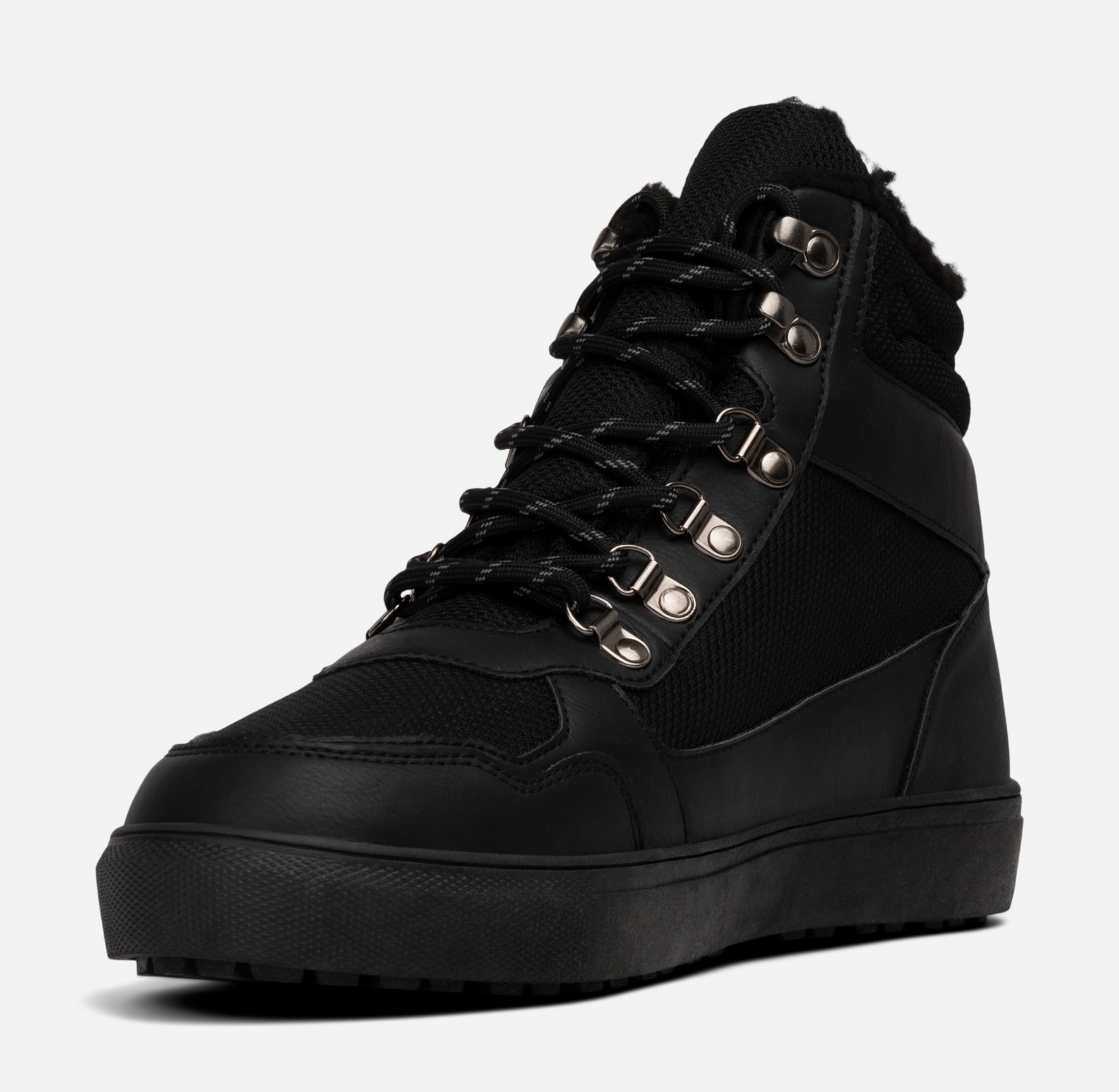 LEJON, Varmfodrade kängor waterproof Svarta