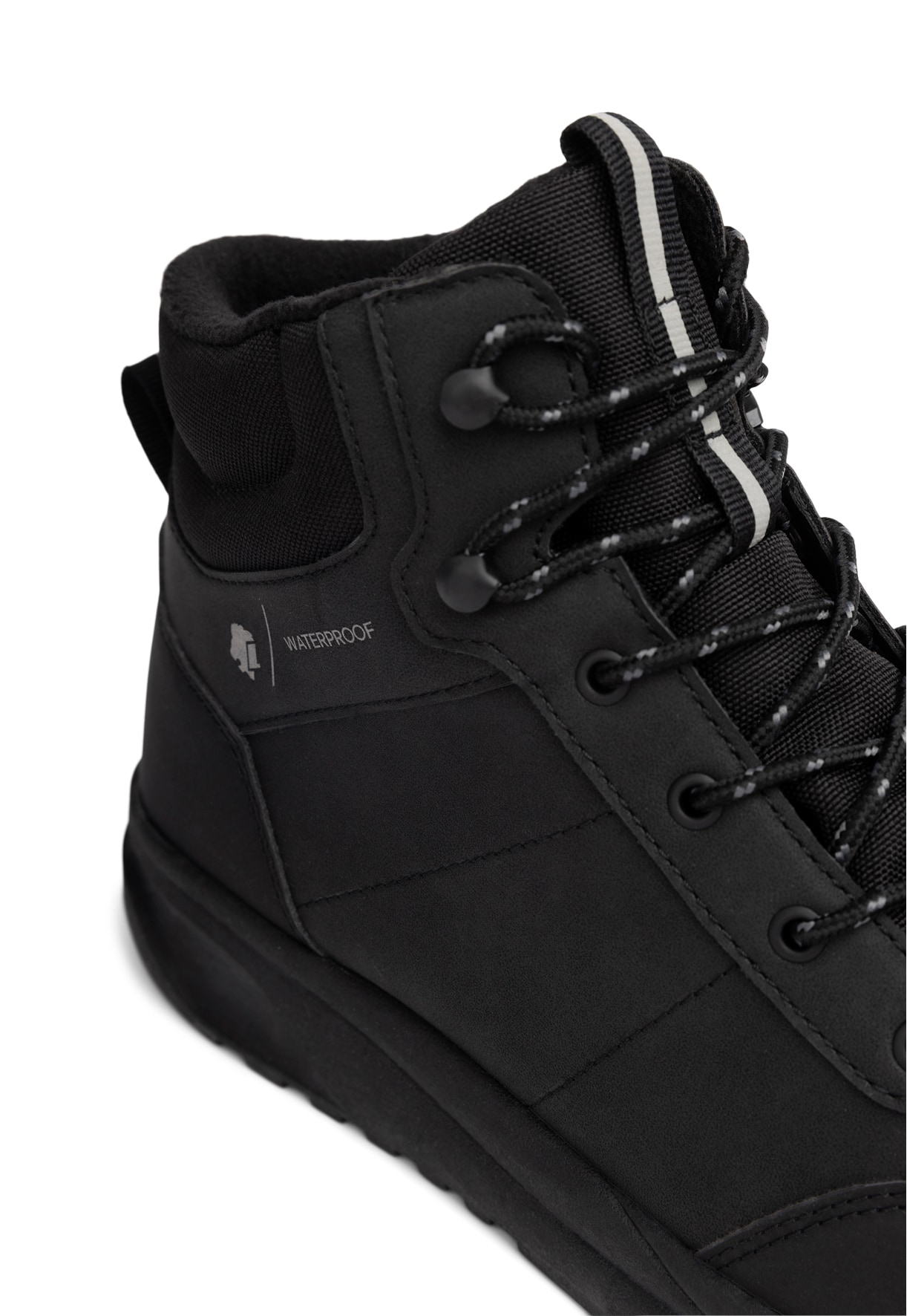 LEJON, Kängor waterproof Svarta