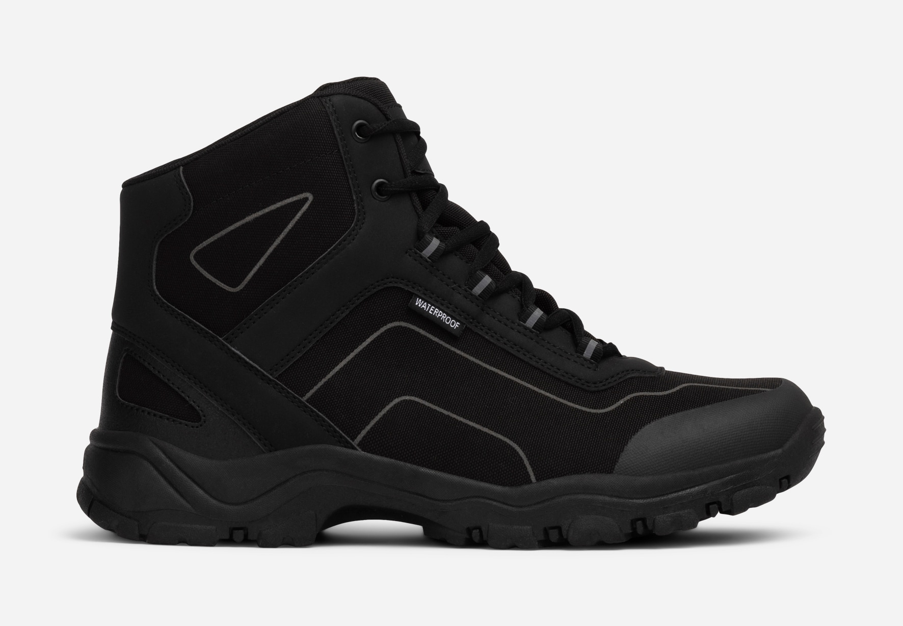 LEJON, Kängor waterproof Svarta