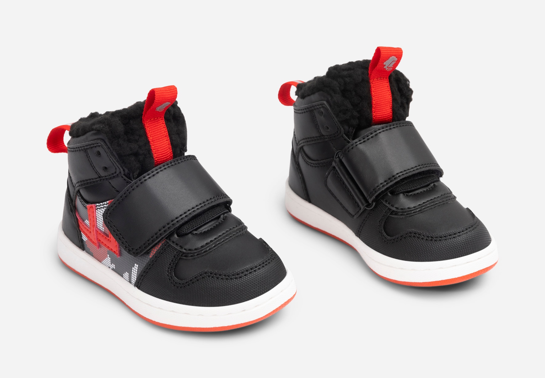 LEJON, Varmfodrade sneakers Svarta