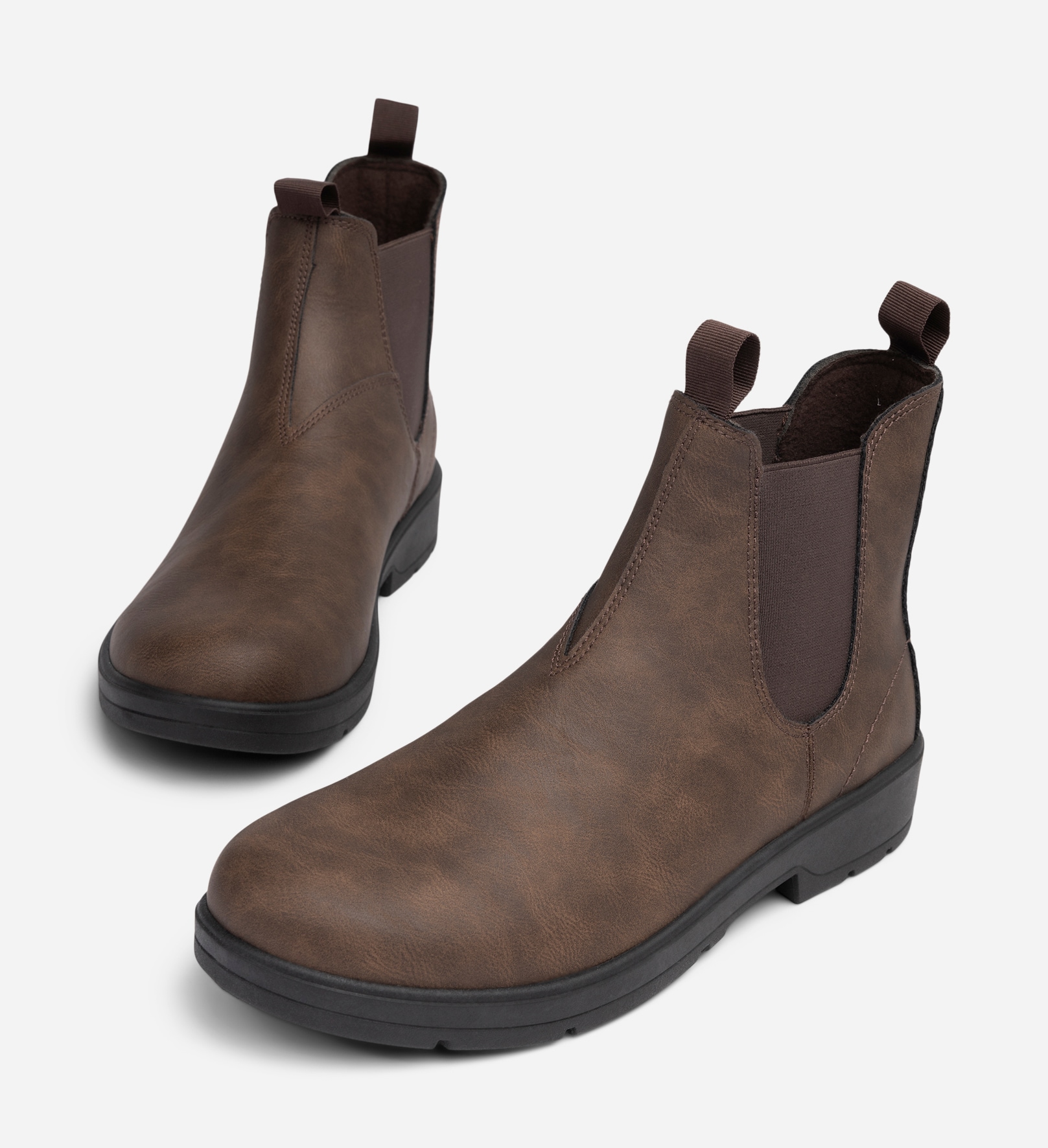 STEPSIDE, Fleecefodrade chelseaboots Bruna