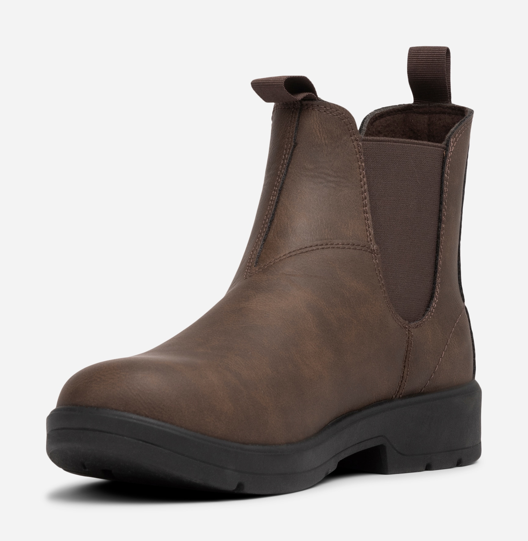 STEPSIDE, Fleecefodrade chelseaboots Bruna