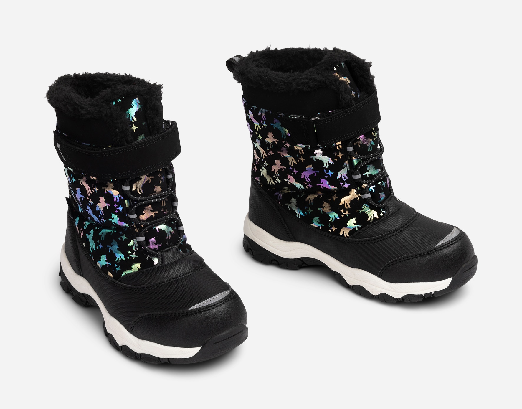 LEJON, Varmfodrade kängor waterproof Svarta