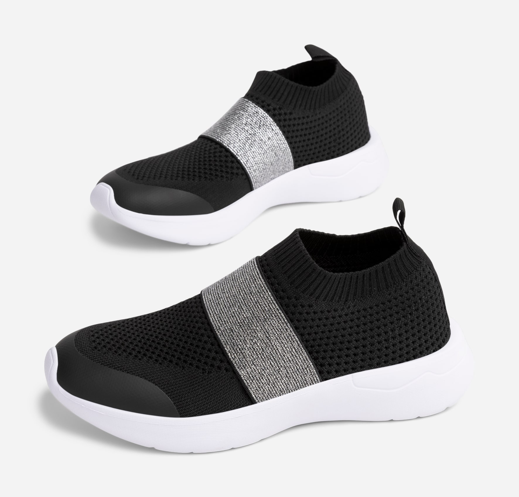 LEJON, Sock sneakers Svarta