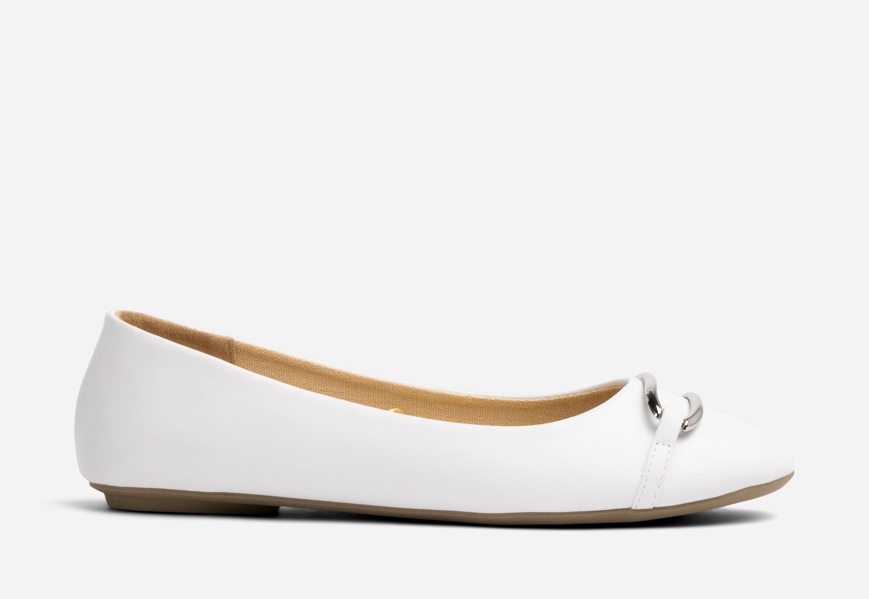 ZOEY, Ballerinaskor Vita