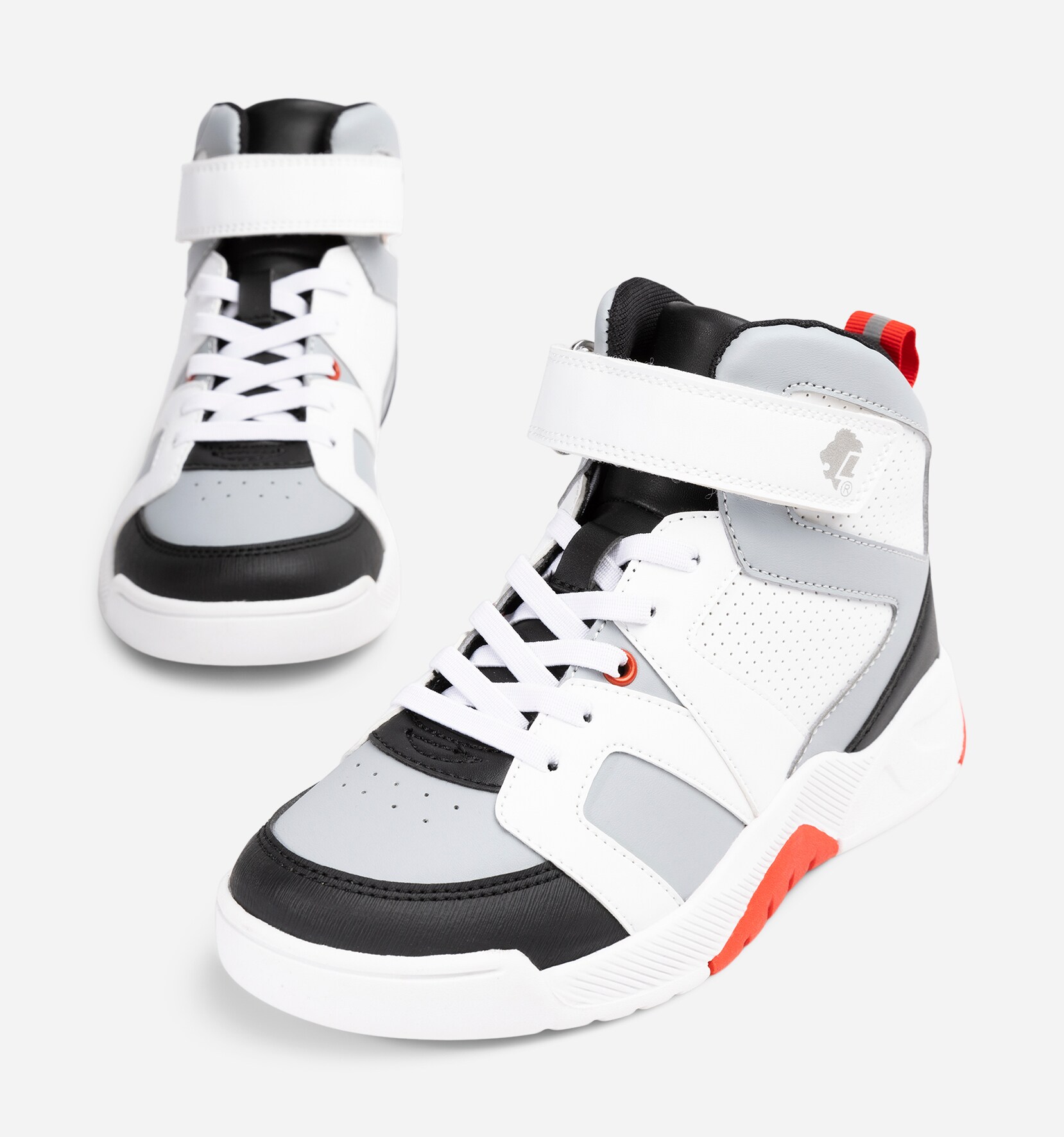 LEJON, Höga sneakers Gråa