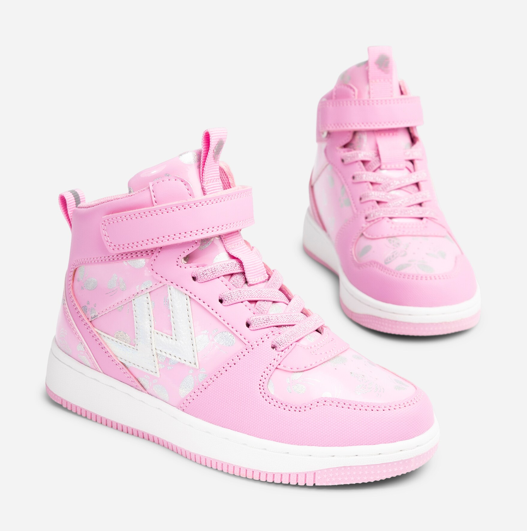 LEJON, Höga sneakers Rosa