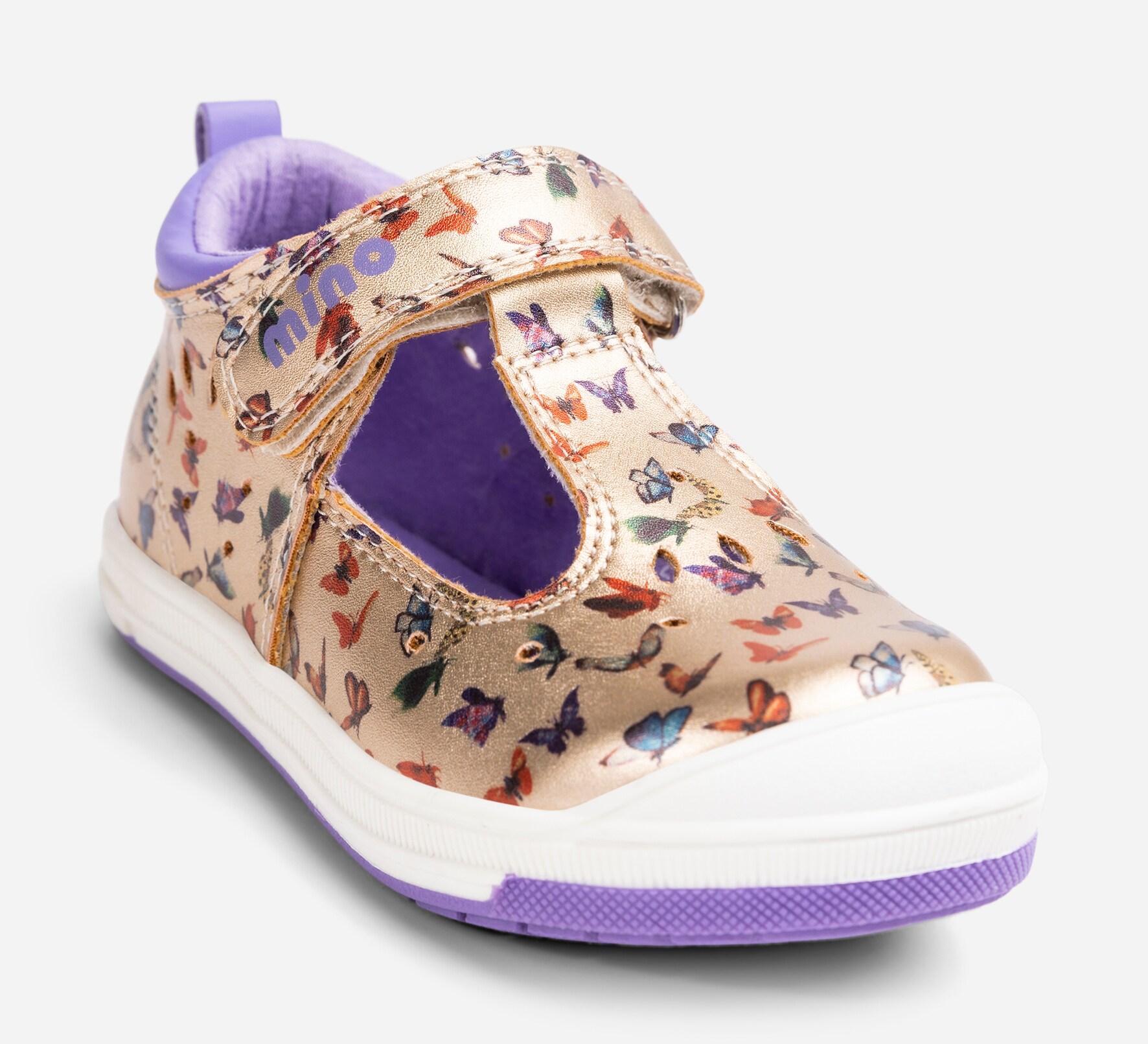 Mino, Sandaler Metallfärgade