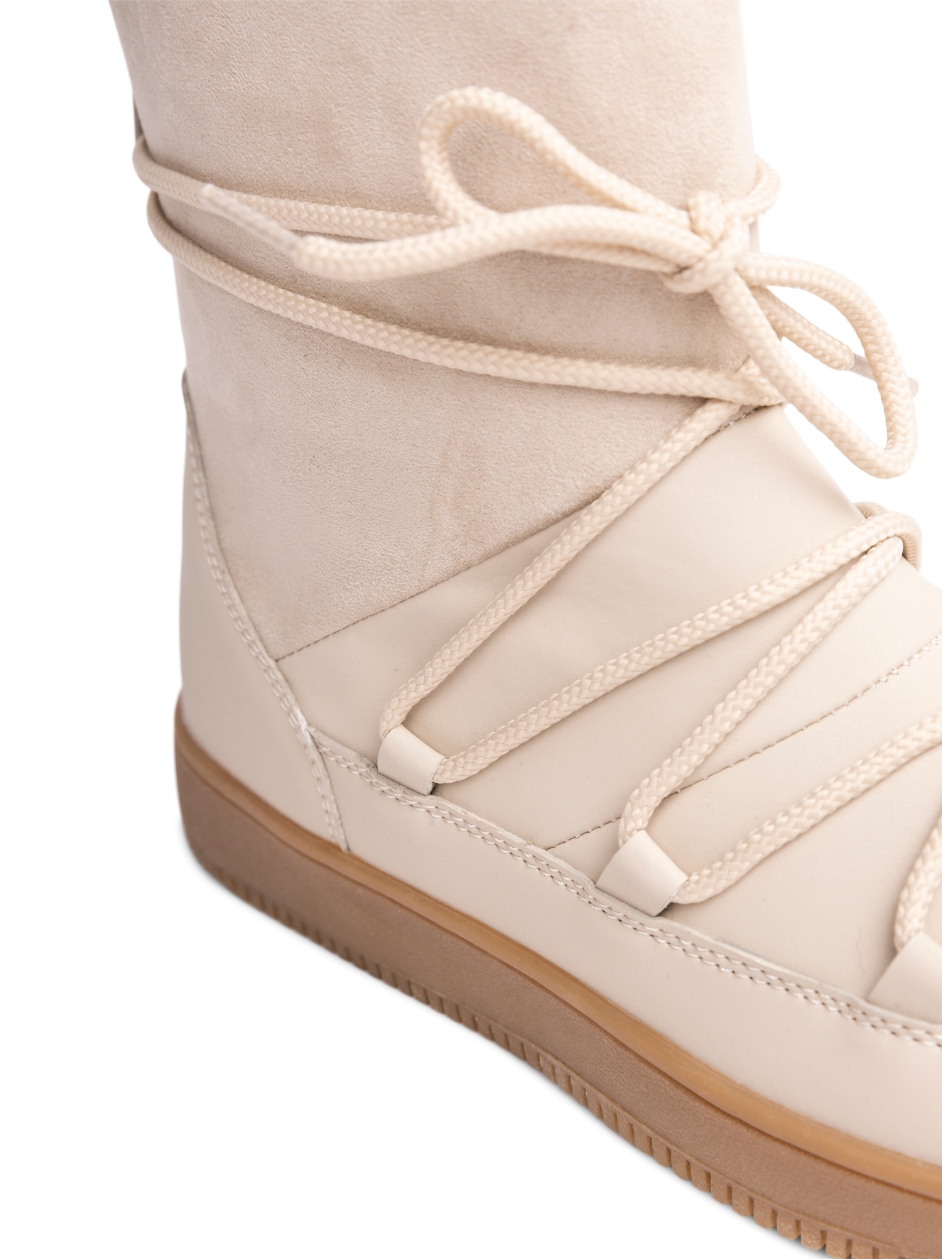 LEJON, Varmfodrade boots Beigea