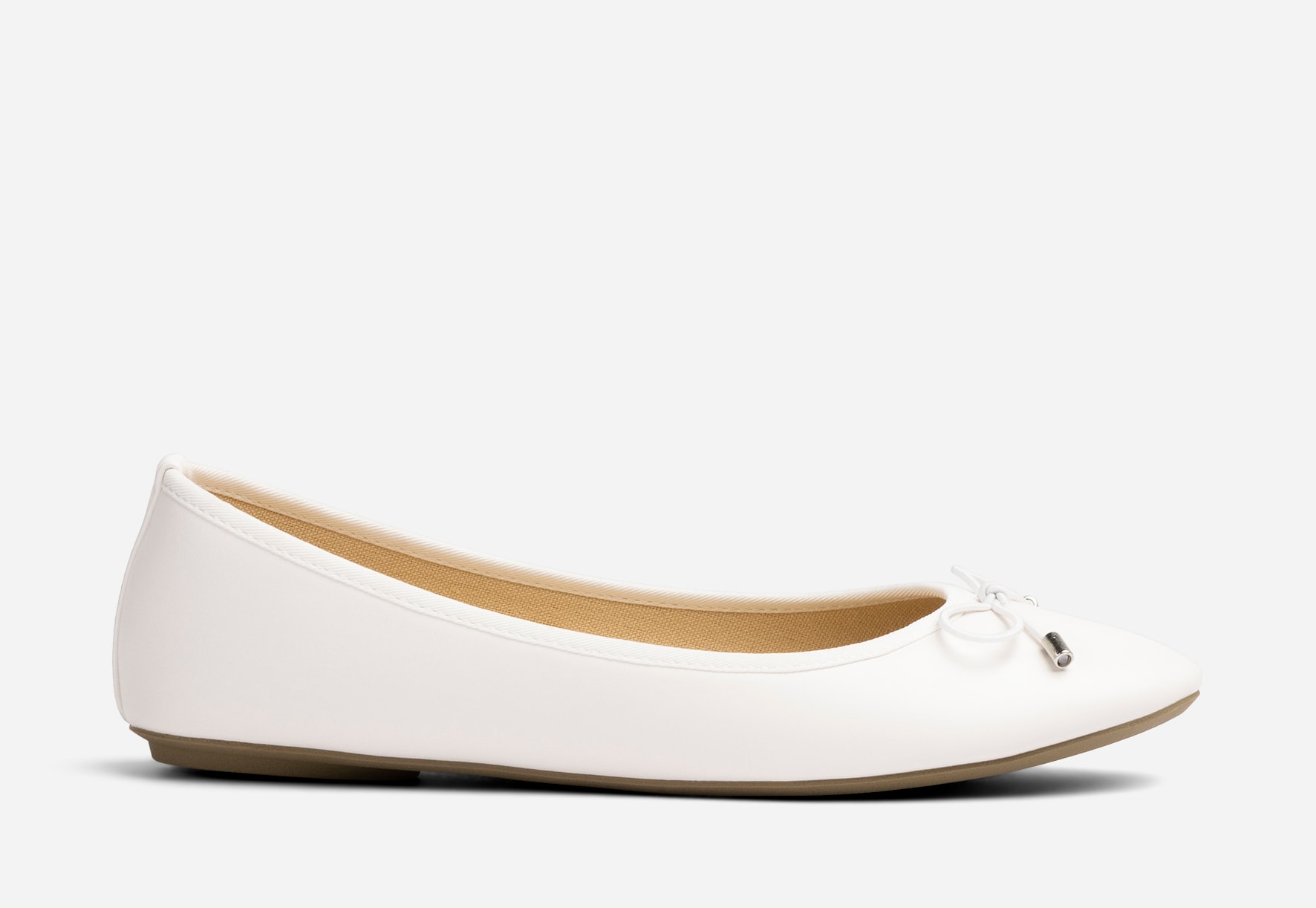 CLOU, Ballerinaskor Vita