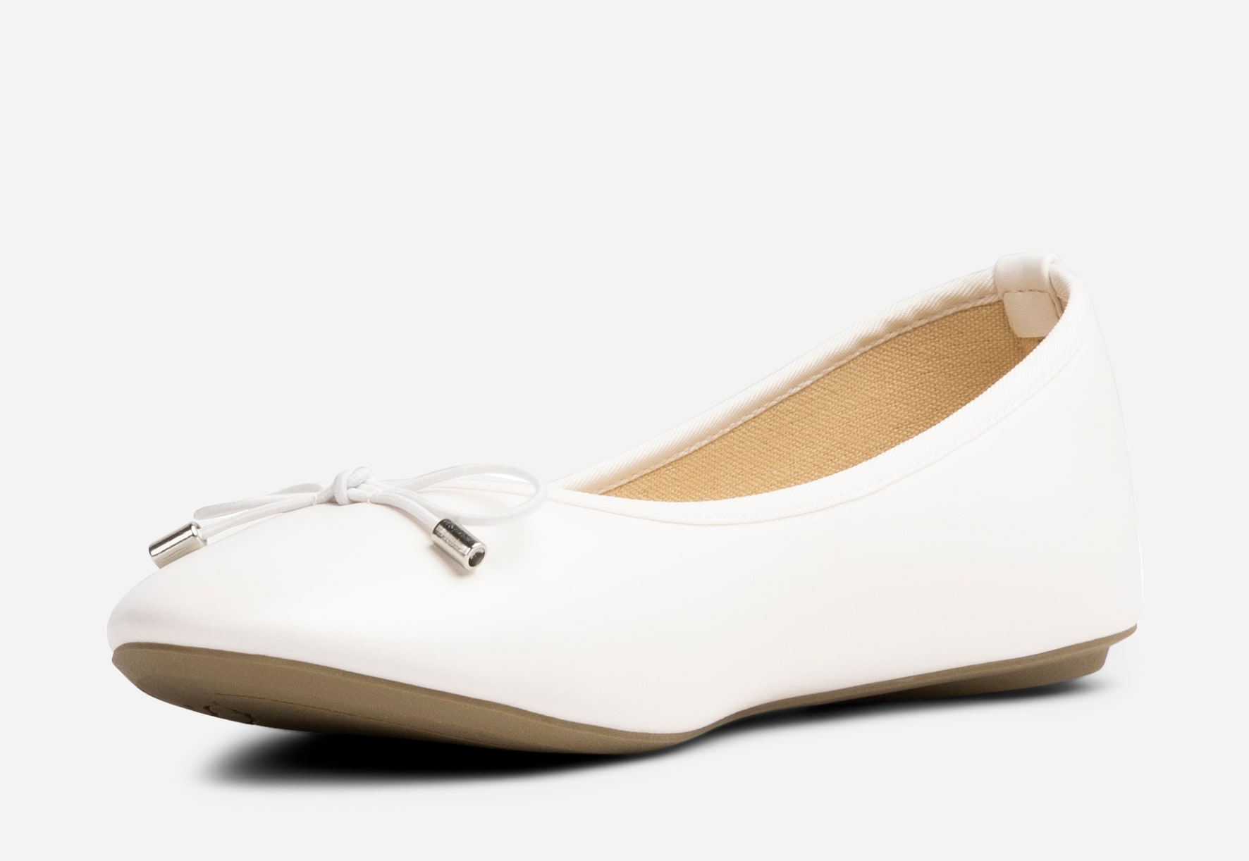 CLOU, Ballerinaskor Vita