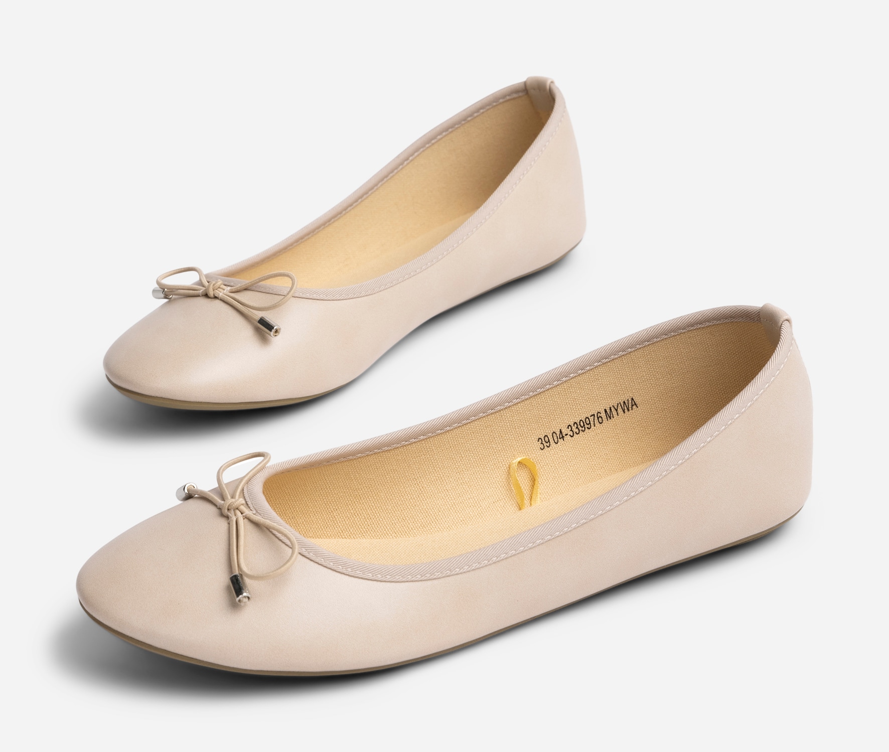 CLOU, Ballerinaskor Beigea