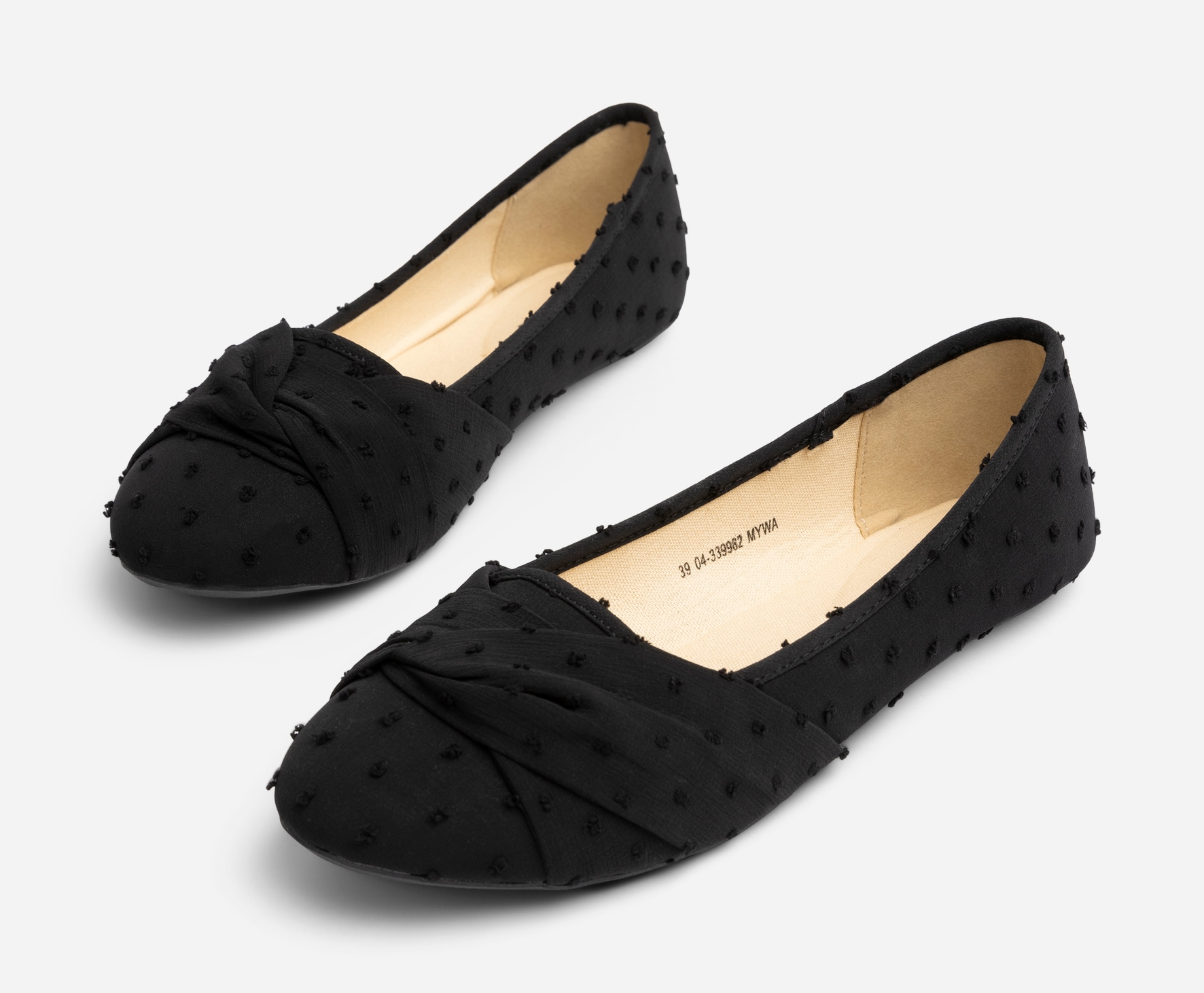 CLOU, Ballerinaskor Svarta