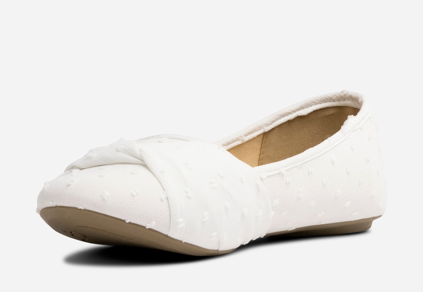 CLOU, Ballerinaskor Vita