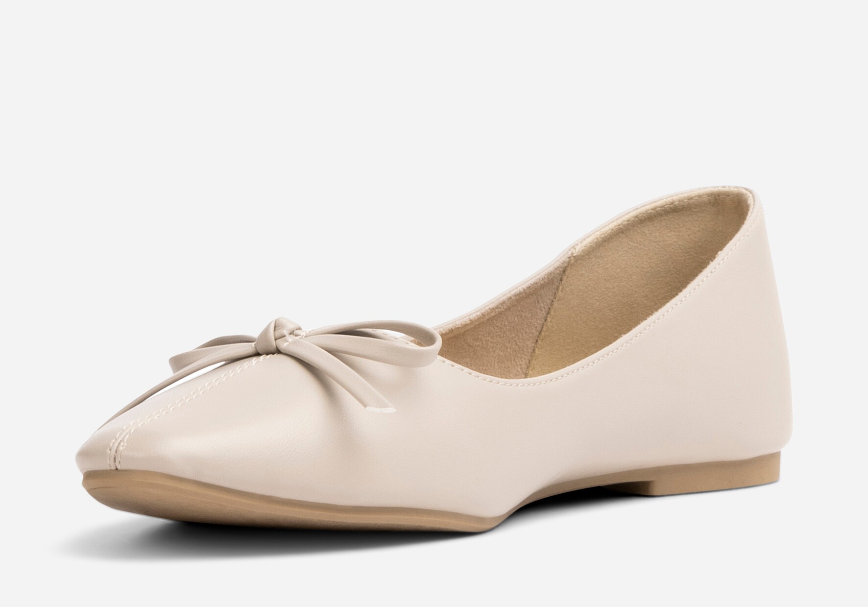 CLOU, Ballerinaskor Beigea