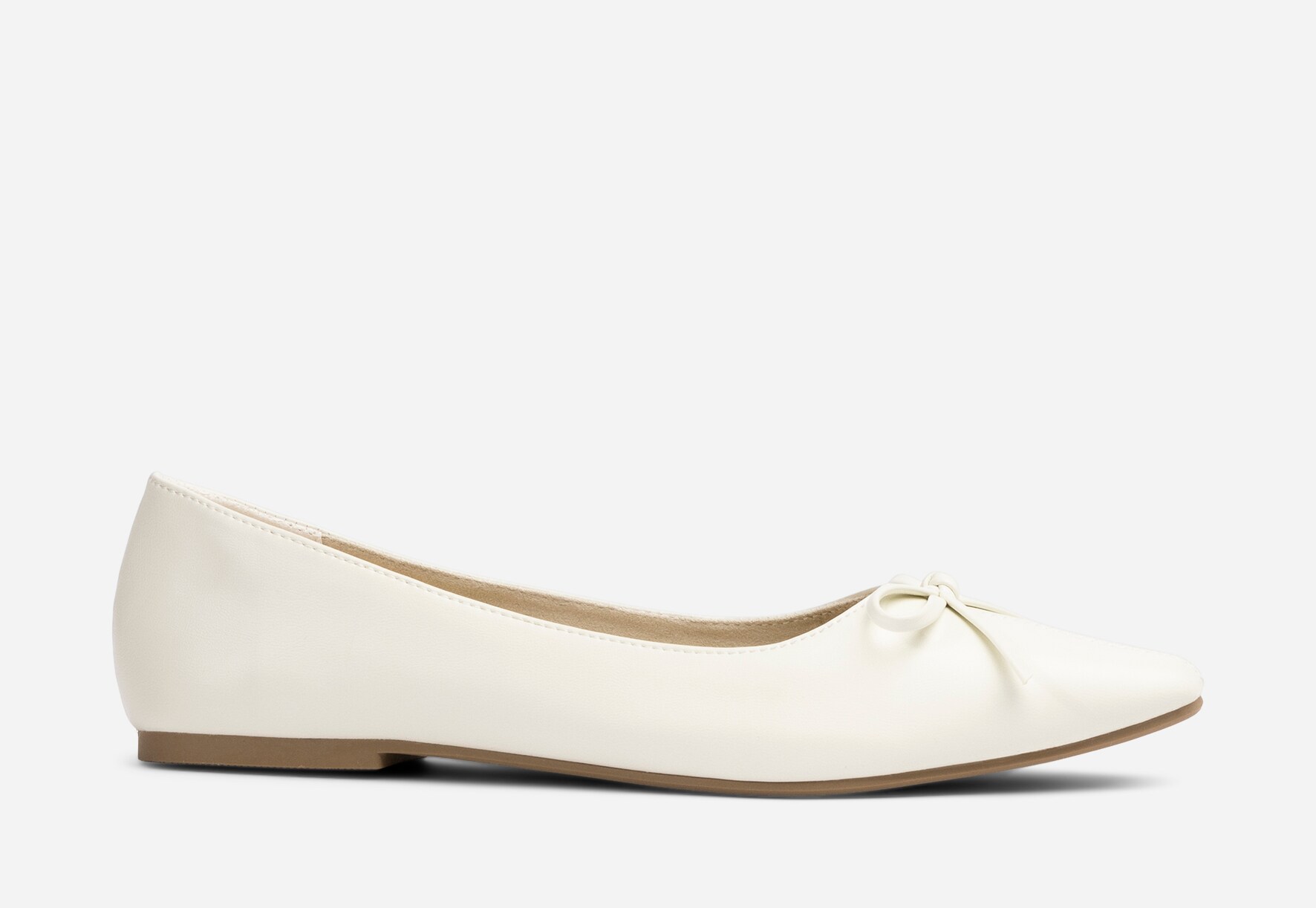 CLOU, Ballerinaskor Vita