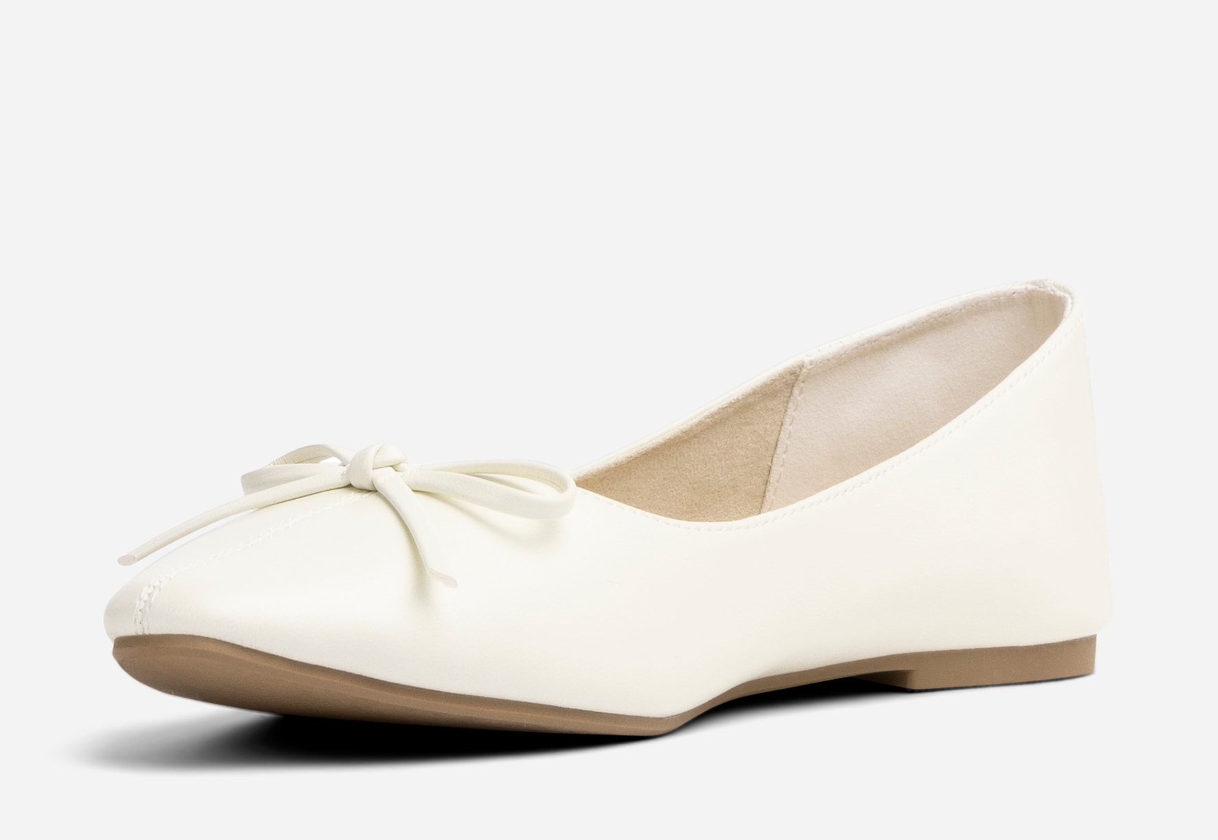 CLOU, Ballerinaskor Vita