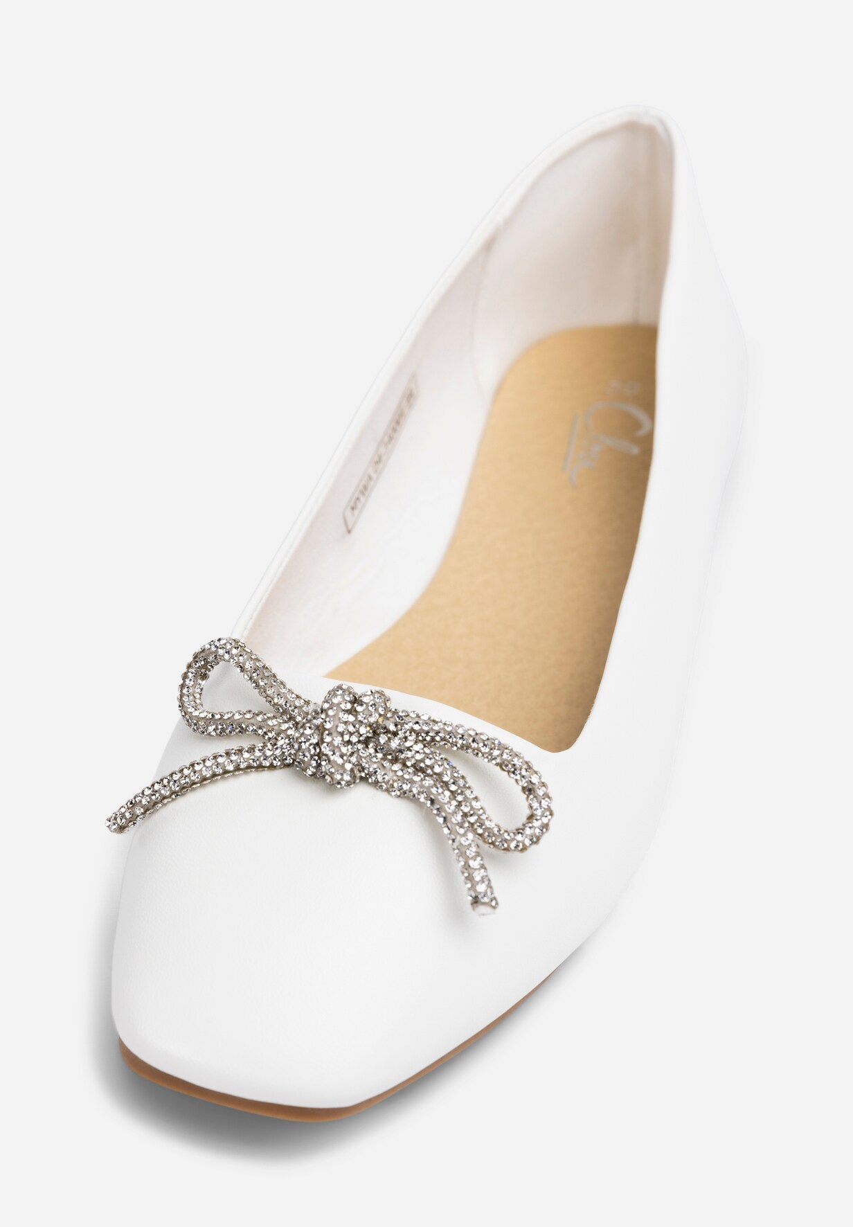 CLOU, Ballerinaskor Vita