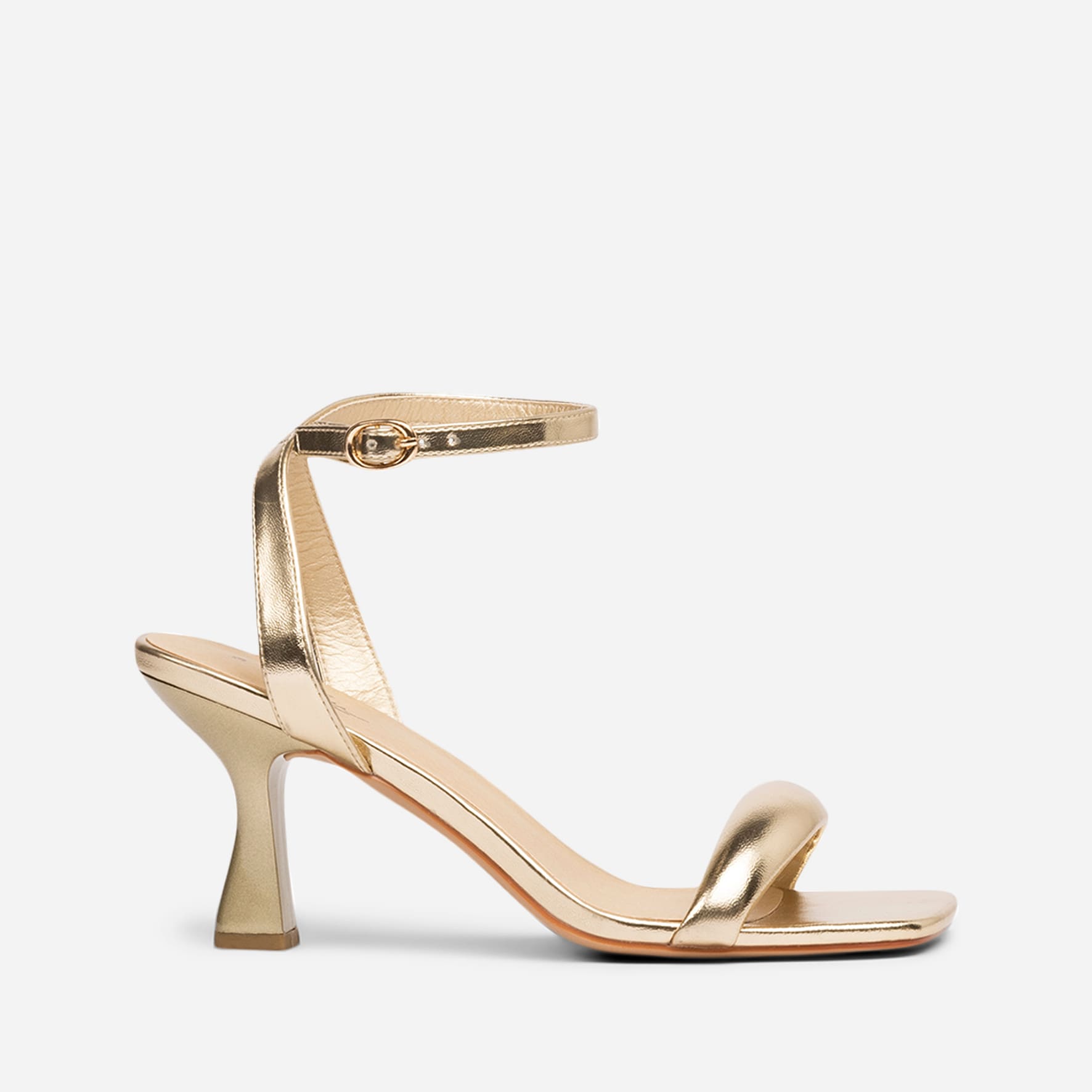 CLOU, Sandaletter Metallfärgade