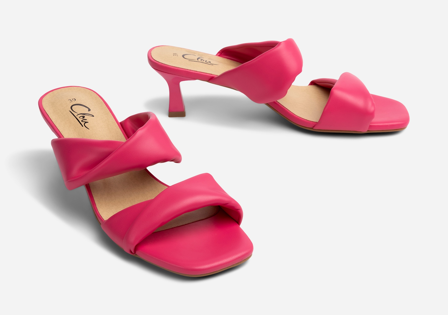 CLOU, Sandaletter Rosa