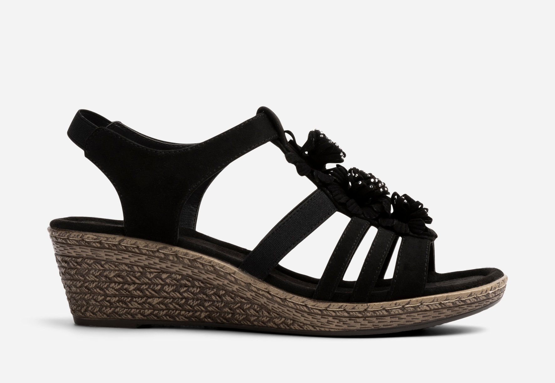 CLOU COMFORT, Sandaletter Svarta