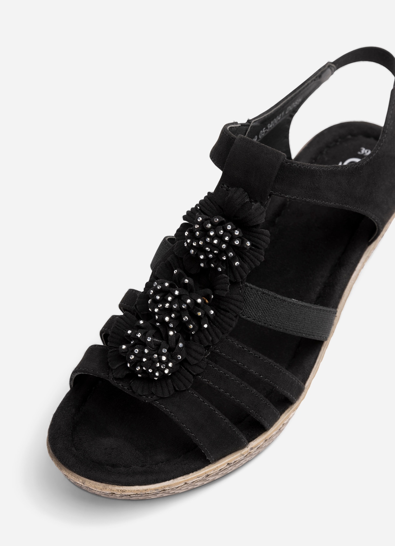 CLOU COMFORT, Sandaletter Svarta