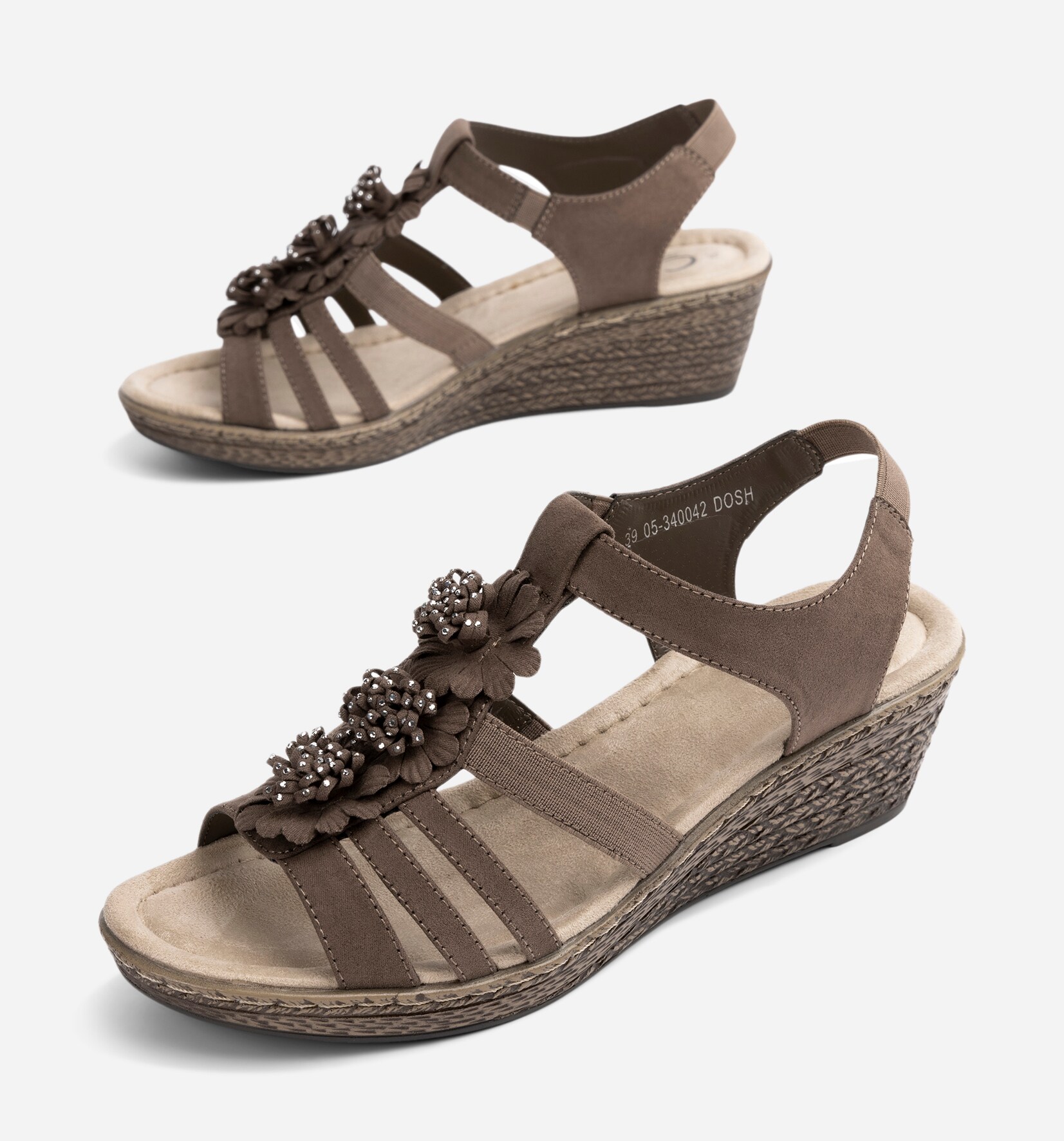 CLOU COMFORT, Sandaletter Beigea