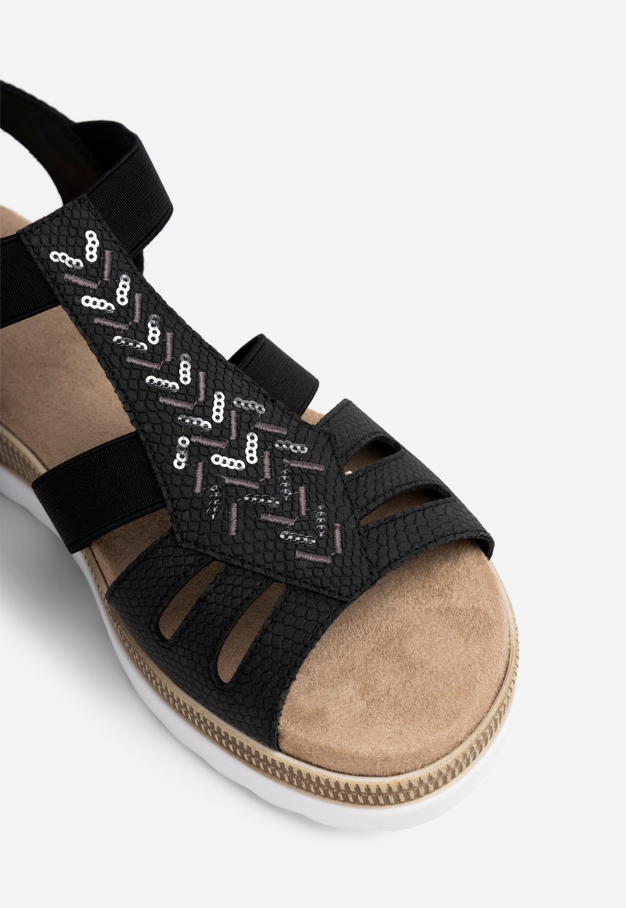 CLOU COMFORT, Sandaler Svarta