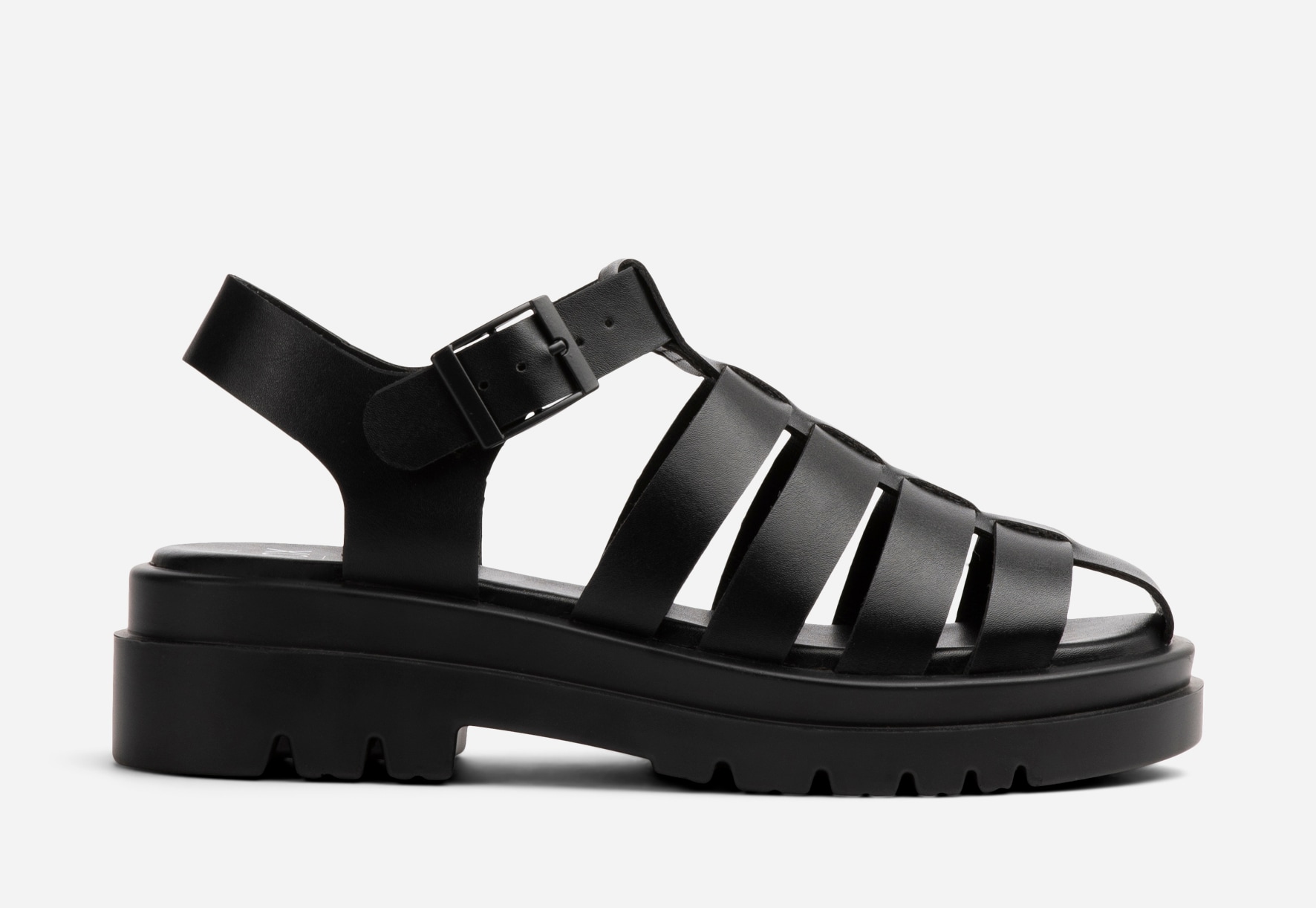 VOX, Sandaler med remmar Svarta