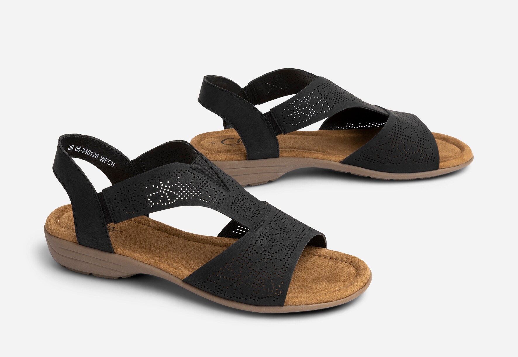 CLOU COMFORT, Sandaler Svarta