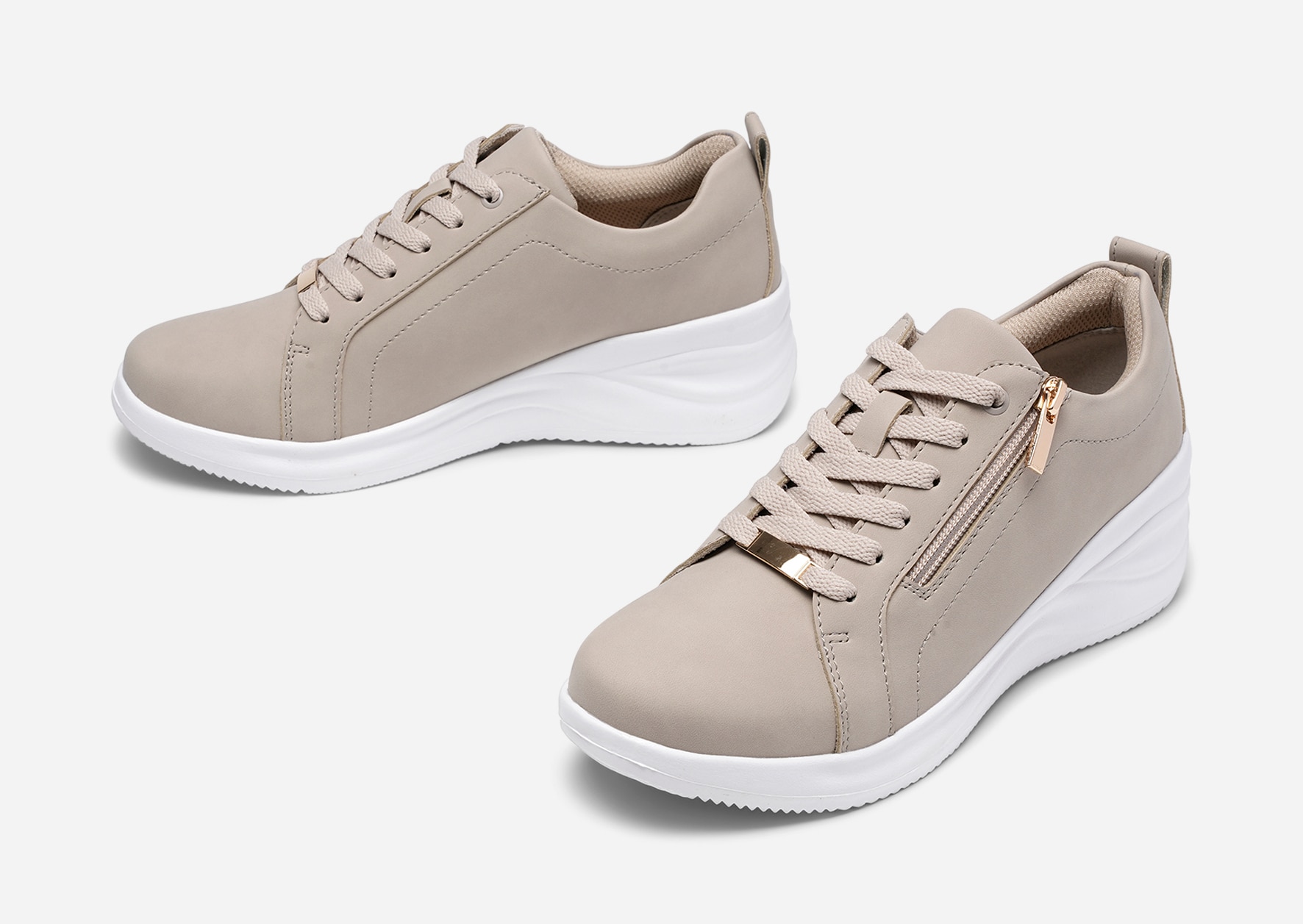 CLOU COMFORT, Sneakers Beigea