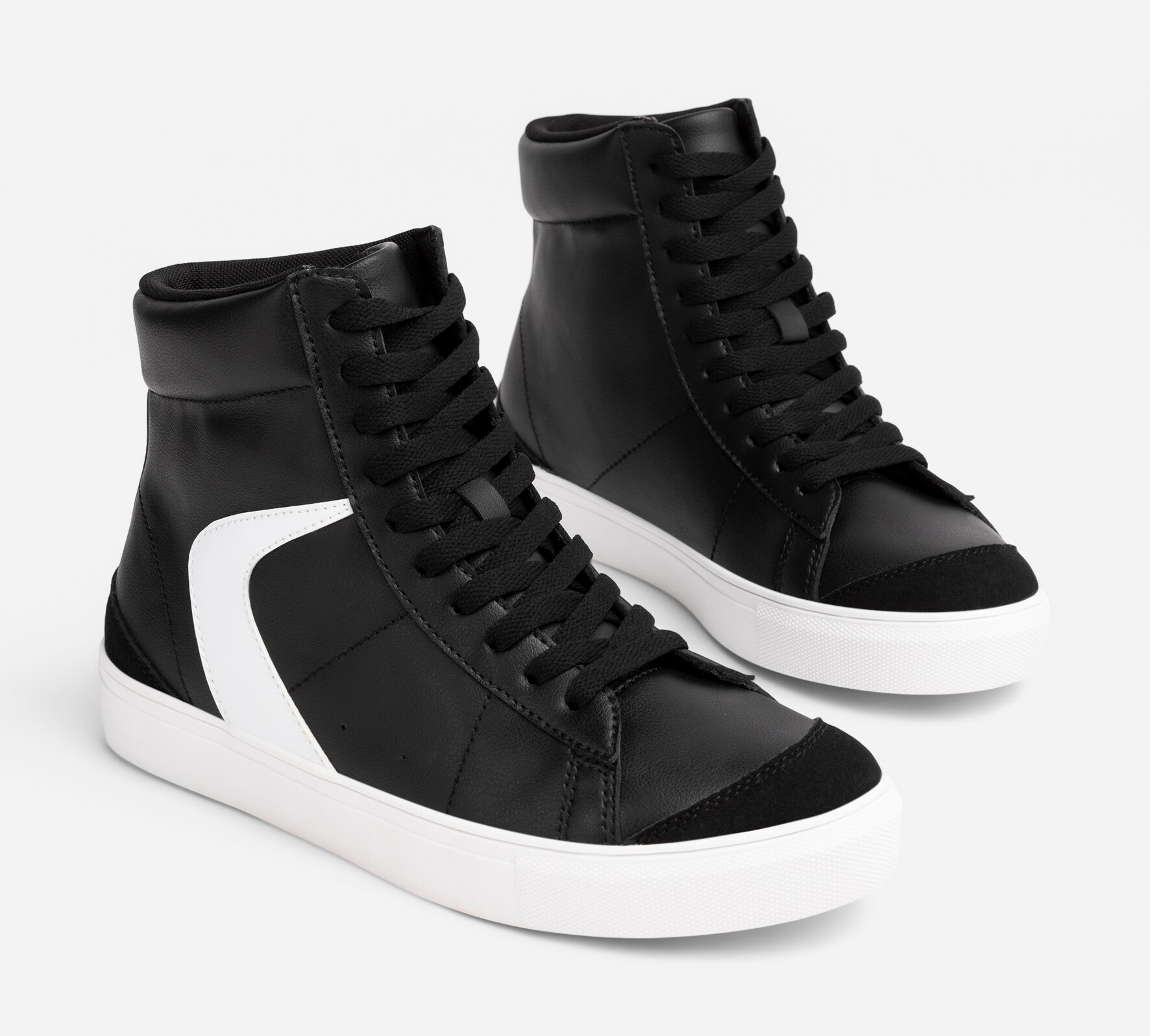 LEJON, Höga sneakers Svarta