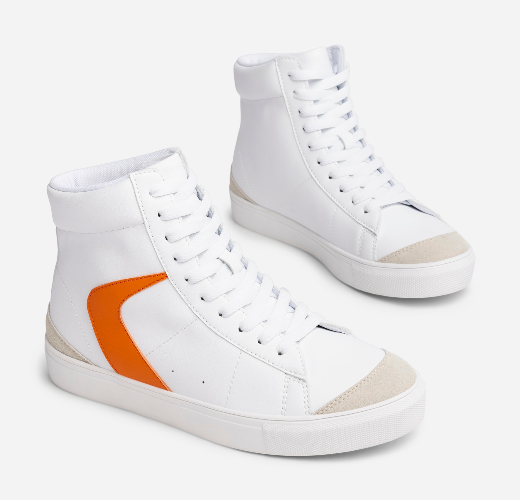 LEJON, Höga sneakers Vita