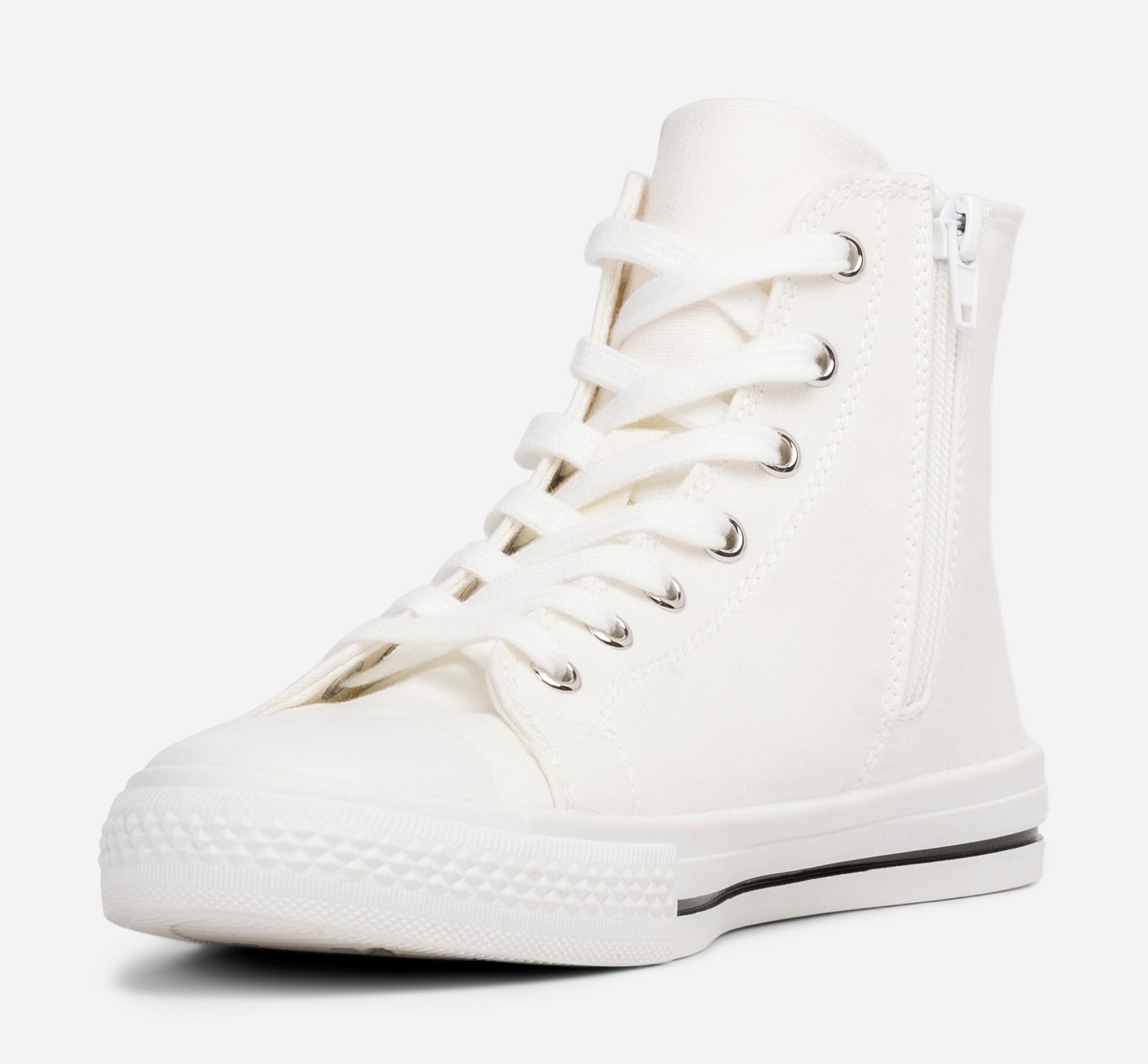 LEJON, Höga sneakers Vita