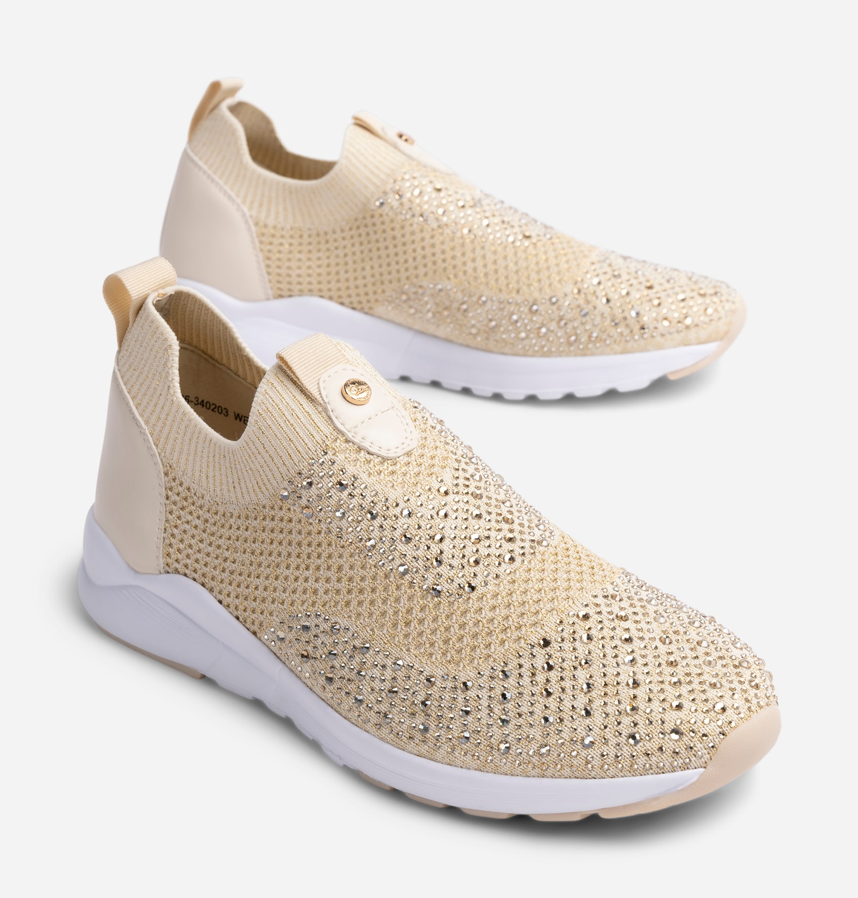 CLOU COMFORT, Sneakers Metallfärgade