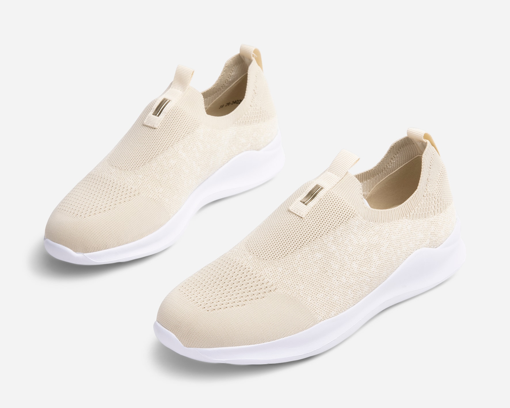 CLOU COMFORT, Sock sneakers Beigea